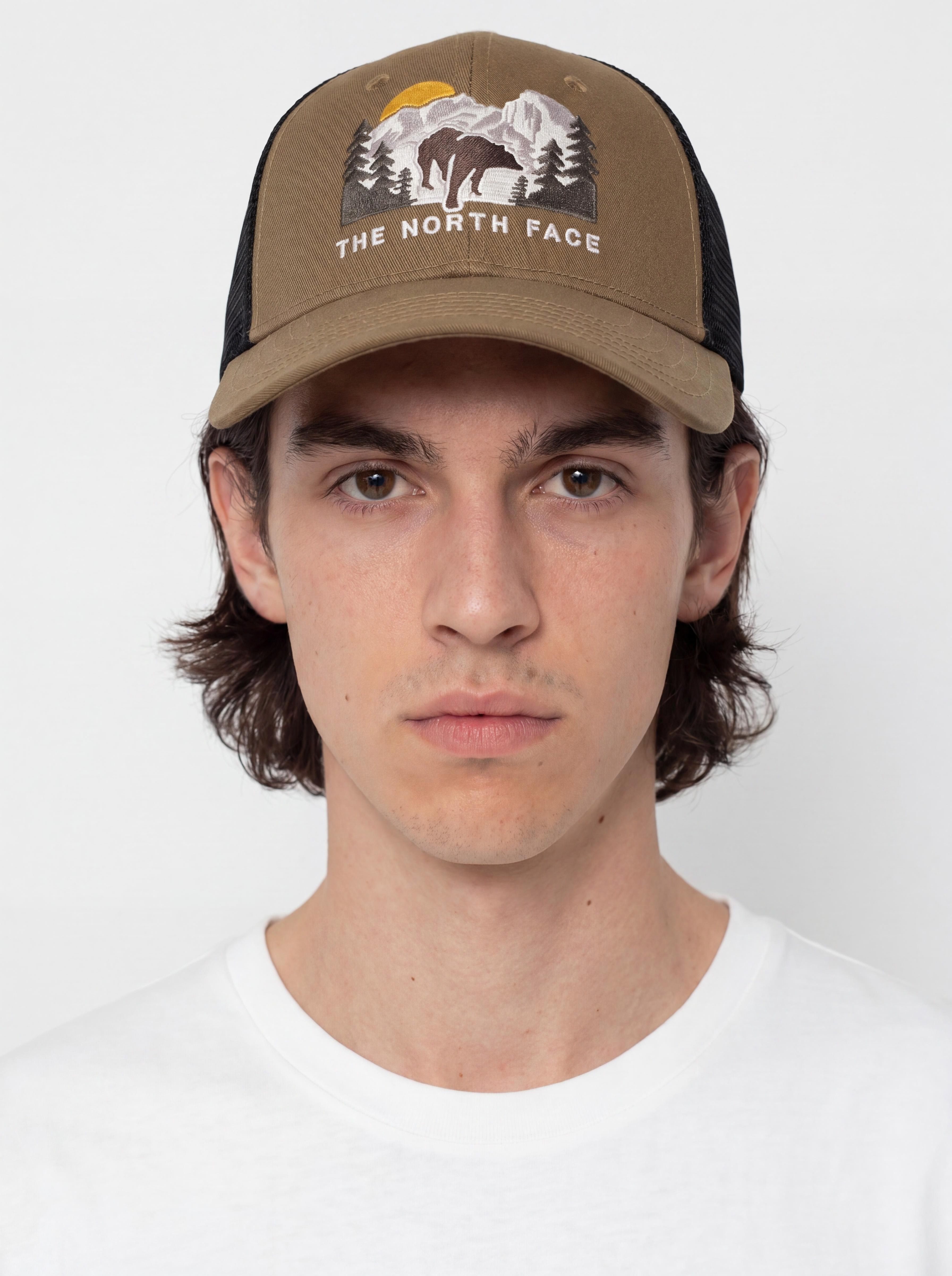 Șapcă The North Face Embroidered Mudder Trucker (caraway seed/bear graph)