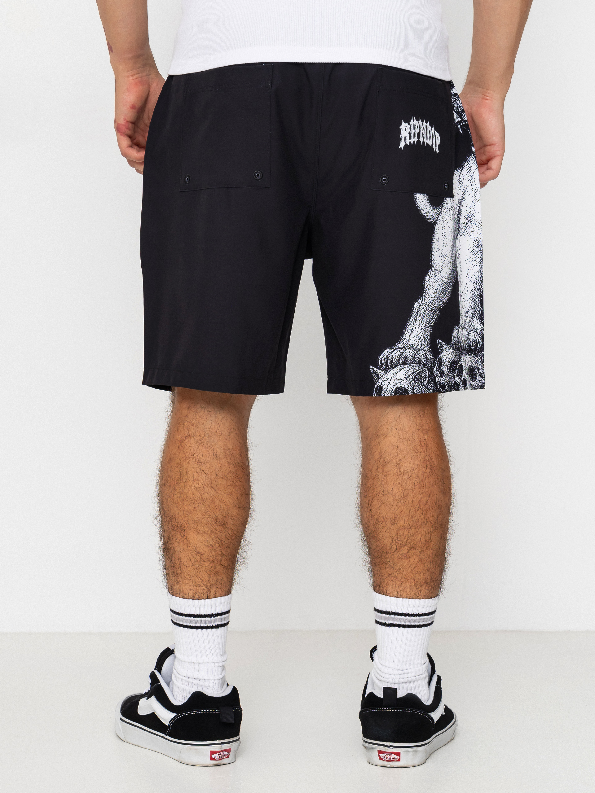Pantaloni scurți RipNDip Wasteland Swim (black)