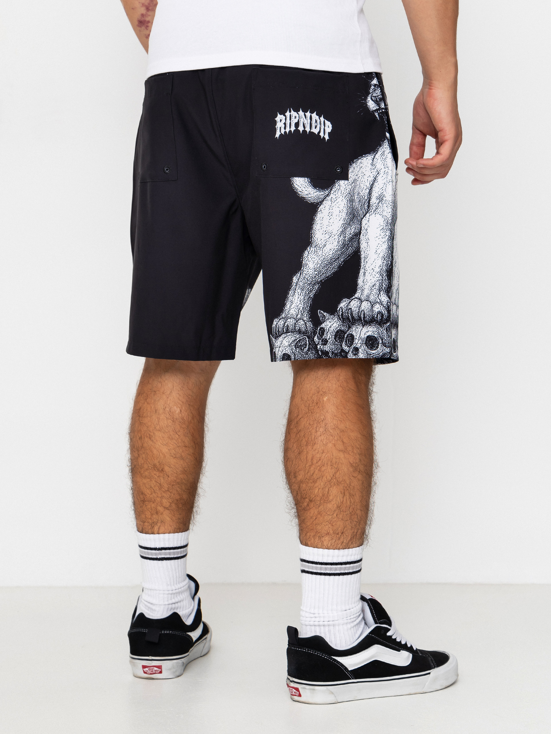Pantaloni scurți RipNDip Wasteland Swim (black)