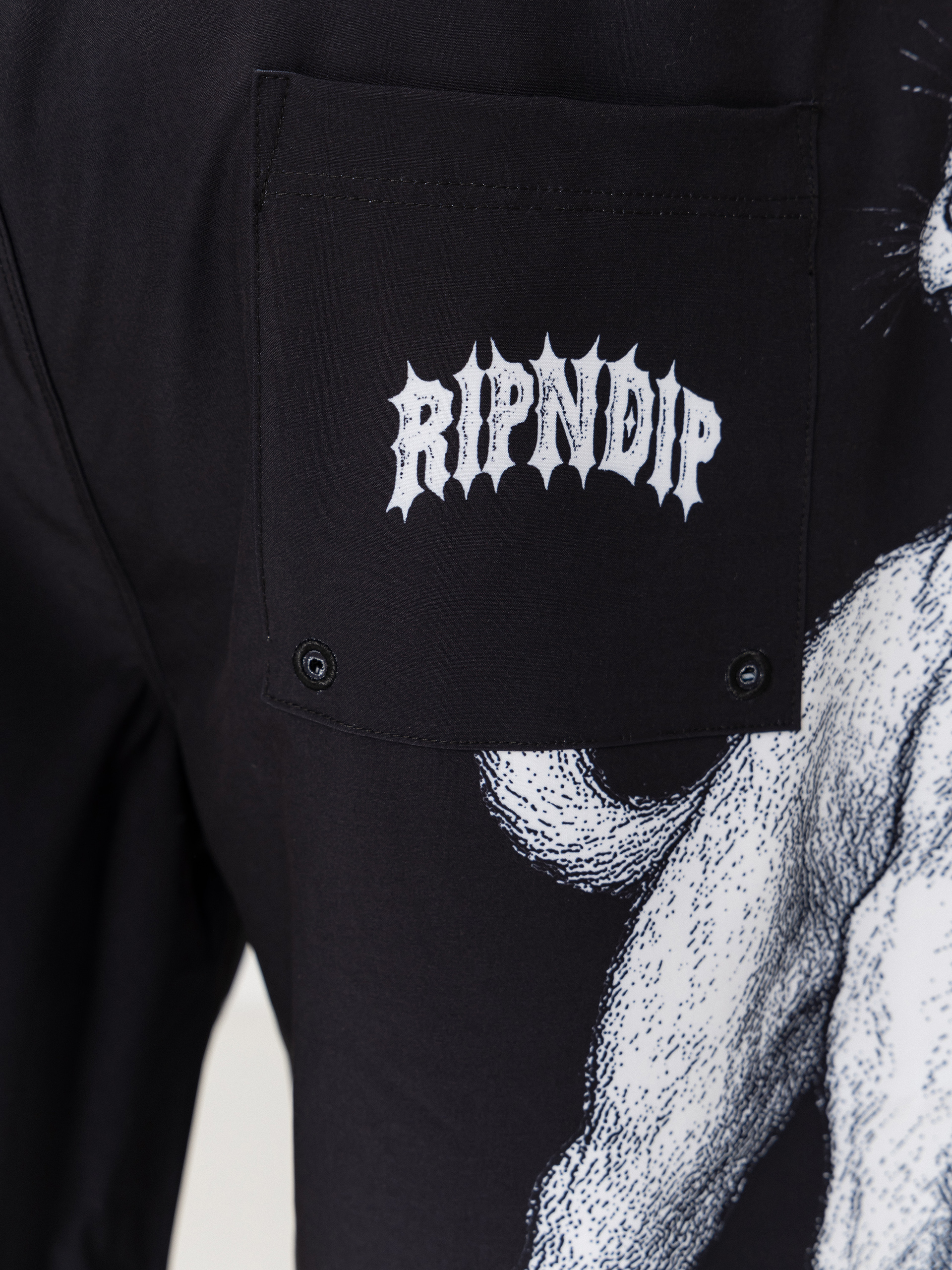 Pantaloni scurți RipNDip Wasteland Swim (black)