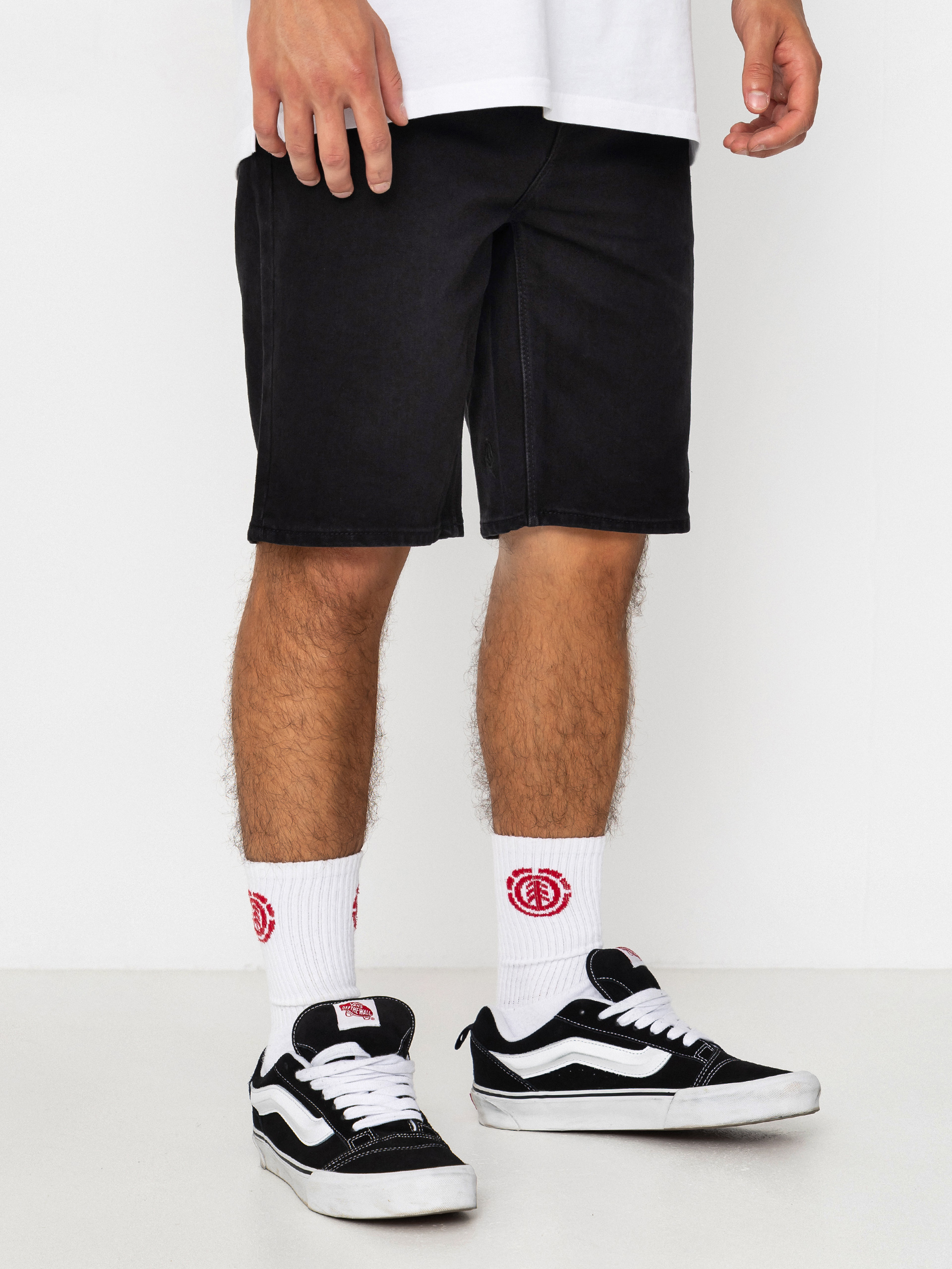 Pantaloni scurți Volcom Solver (black out)