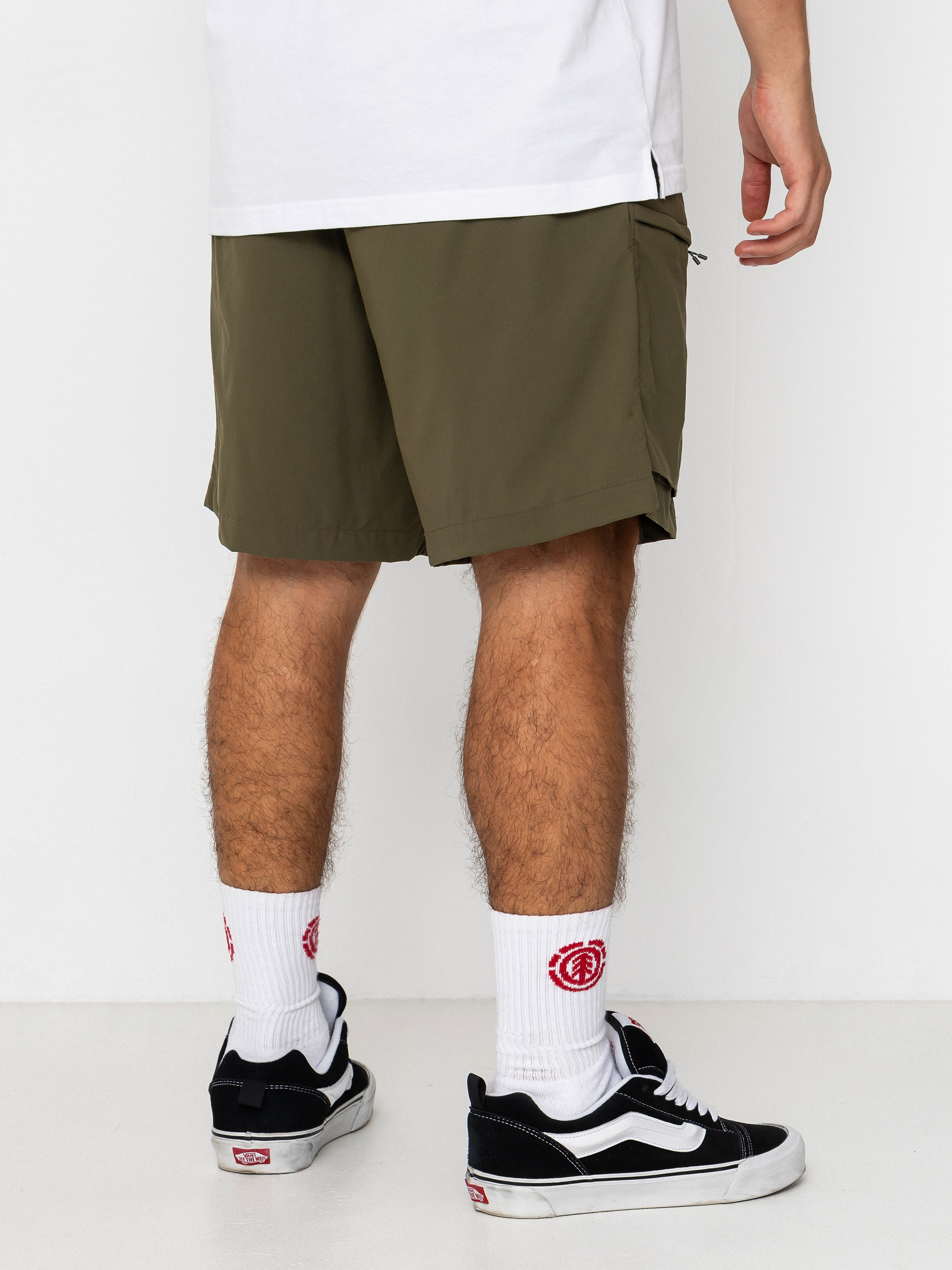 Pantaloni scurți Brixton Journey Utility (dark olive)