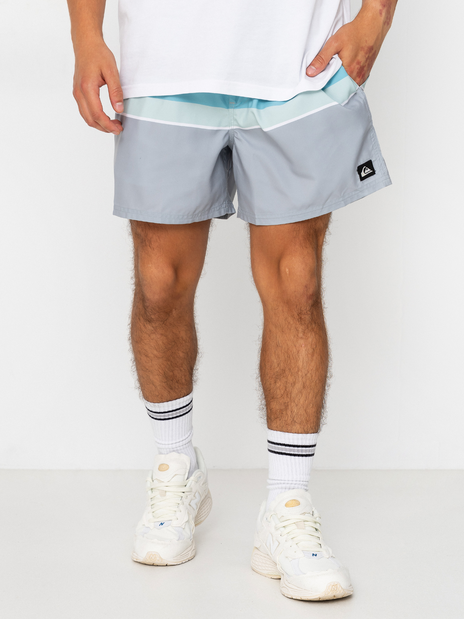 Șort Quiksilver Everyday Printed Volley 15 (quarry outside stripe)
