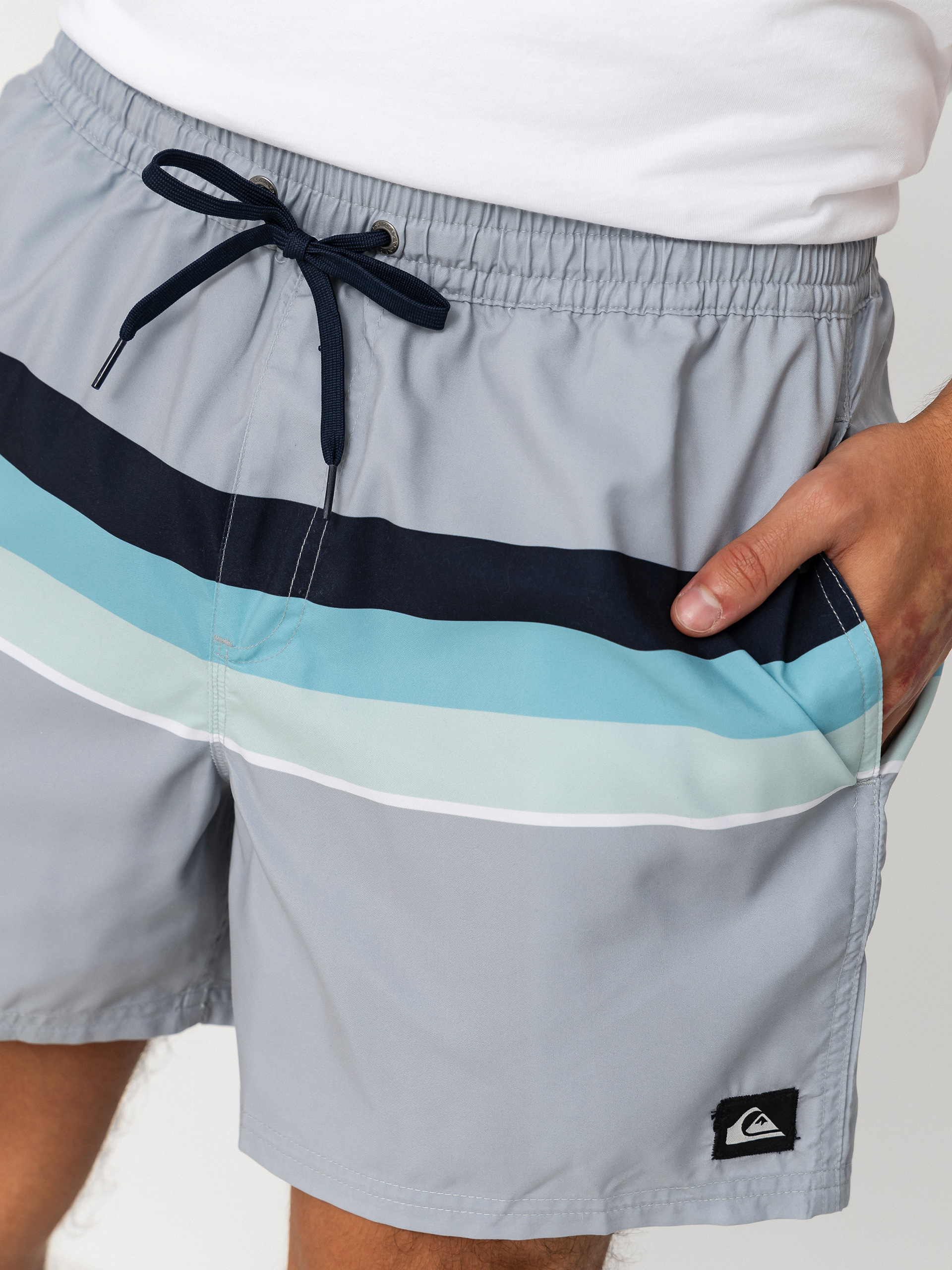 Șort Quiksilver Everyday Printed Volley 15 (quarry outside stripe)