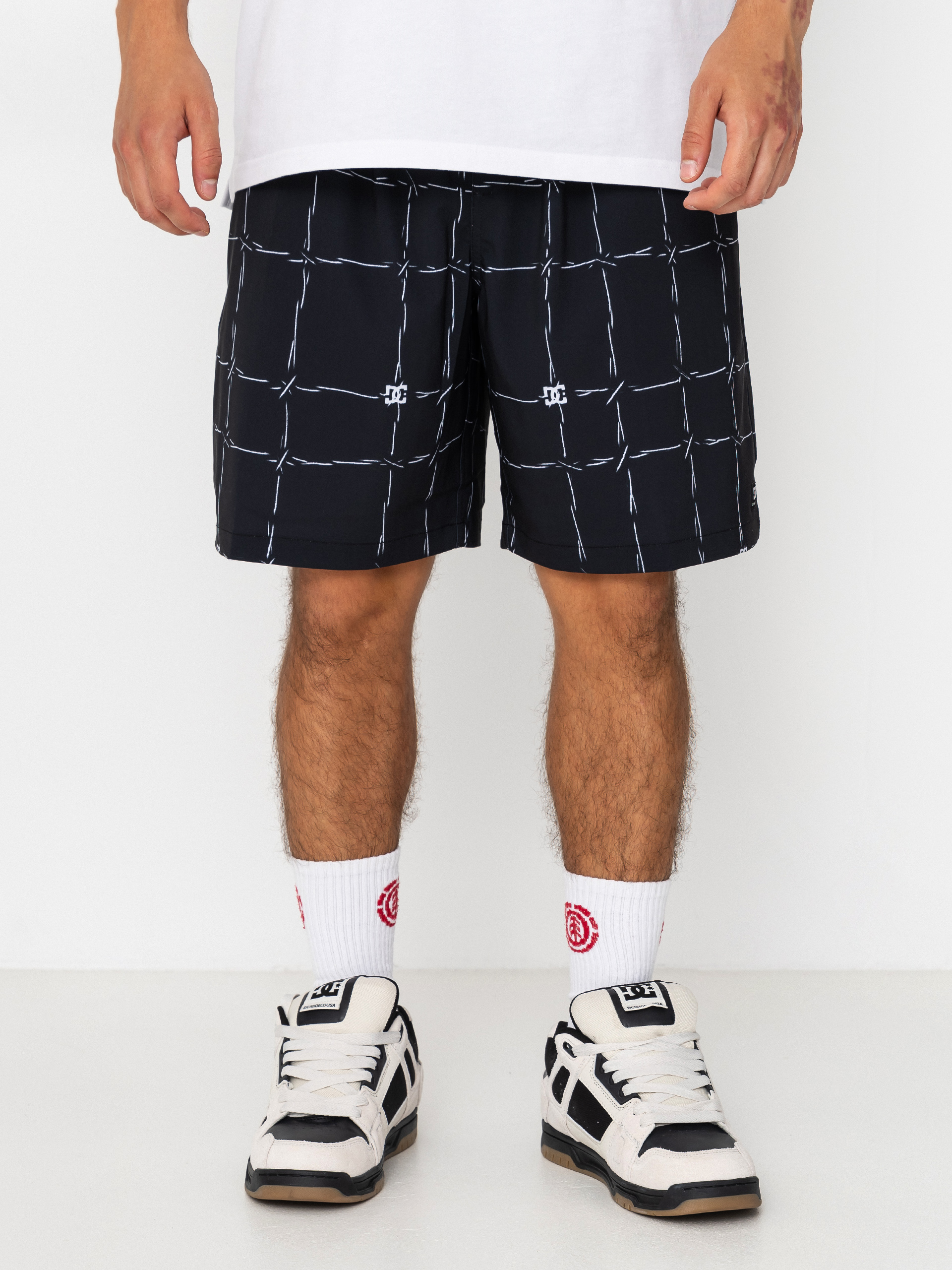 Pantaloni scurți DC Wired Volley 19 (wired 32 black)
