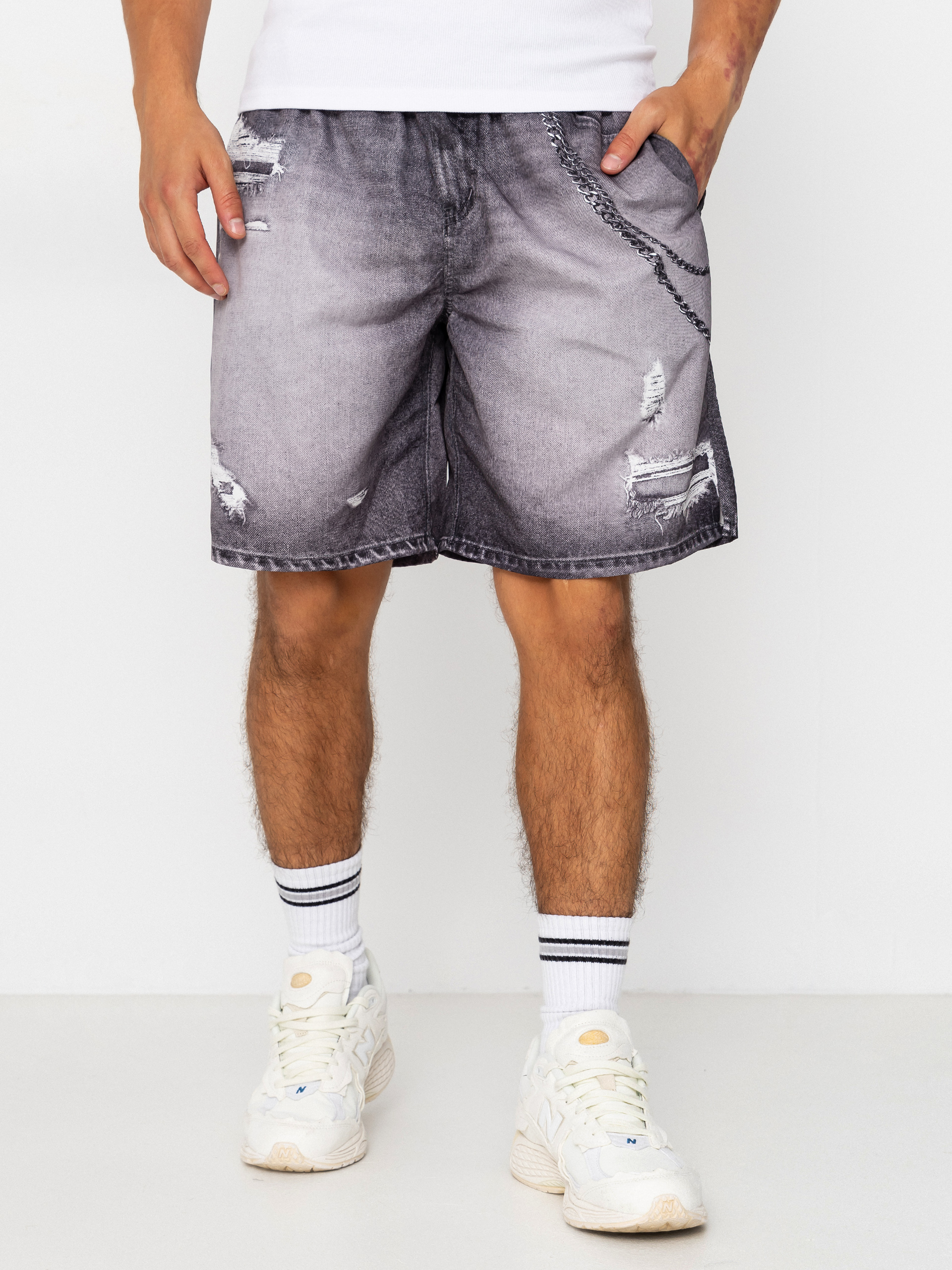 Pantaloni scurți Wasted Paris Destroy Trompe L'Oeil Swimsuit
