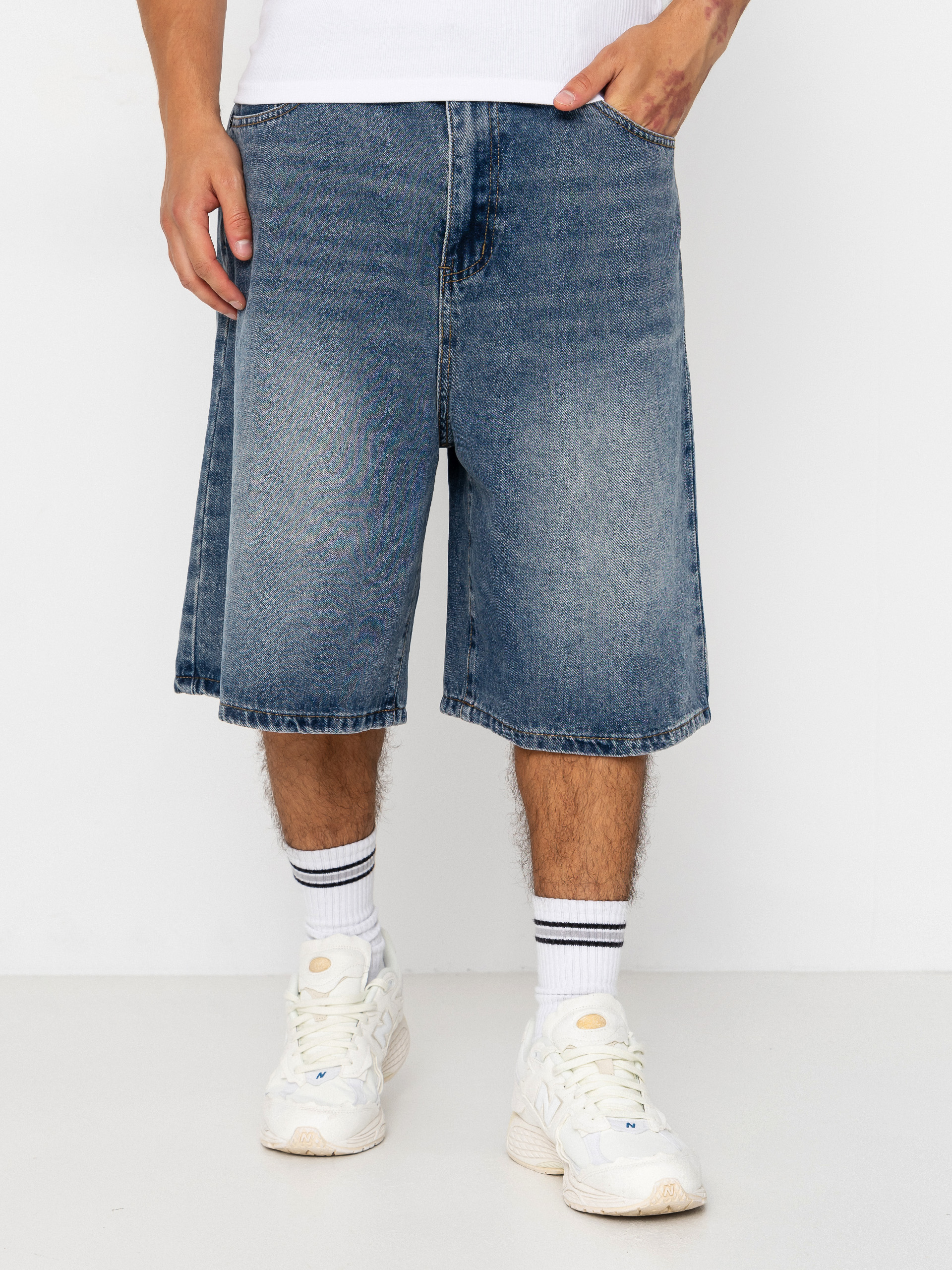 Pantaloni scuru021bi Wasted Paris Faded Casper (vintage blue)