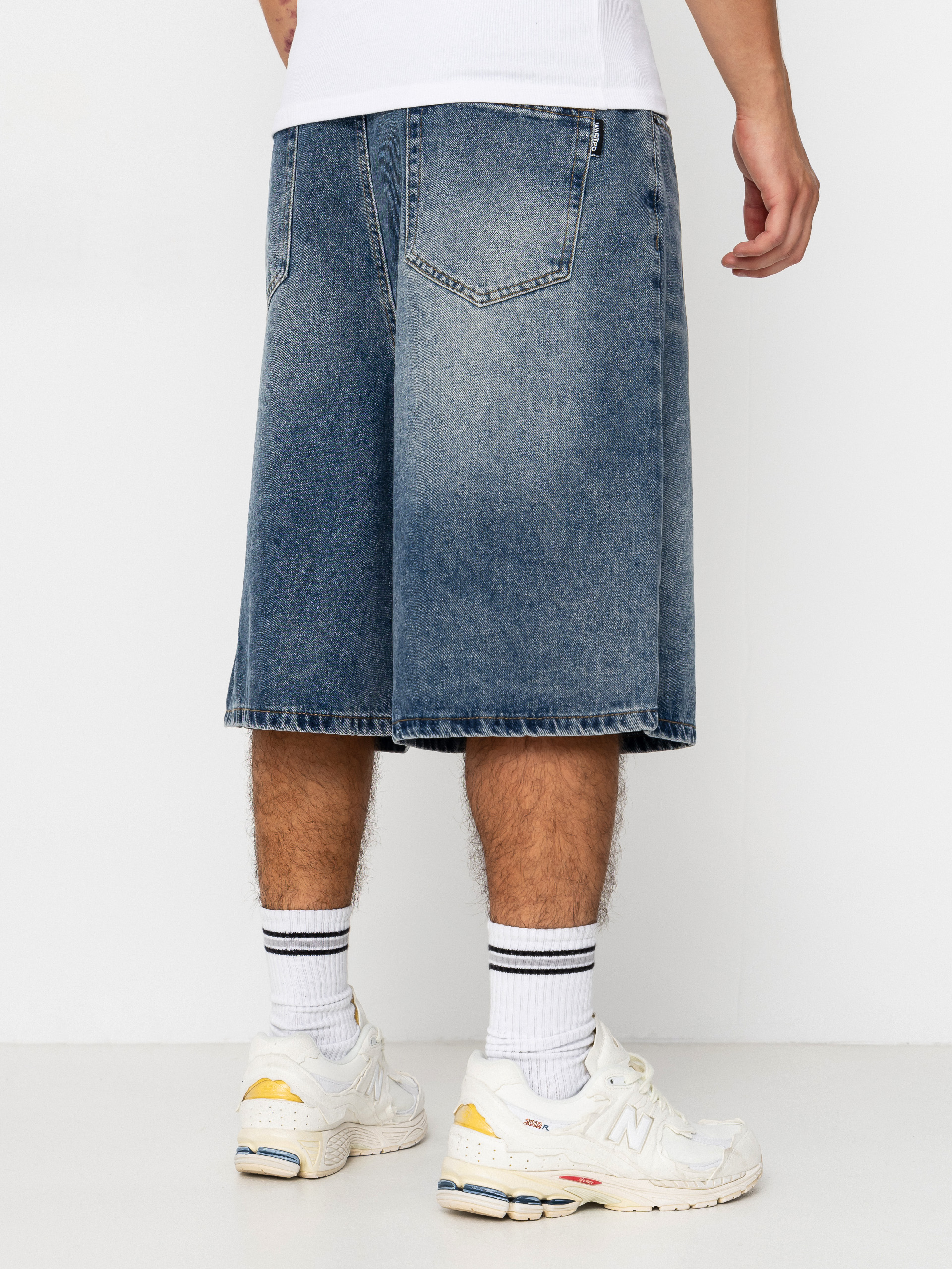 Pantaloni scurți Wasted Paris Faded Casper (vintage blue)