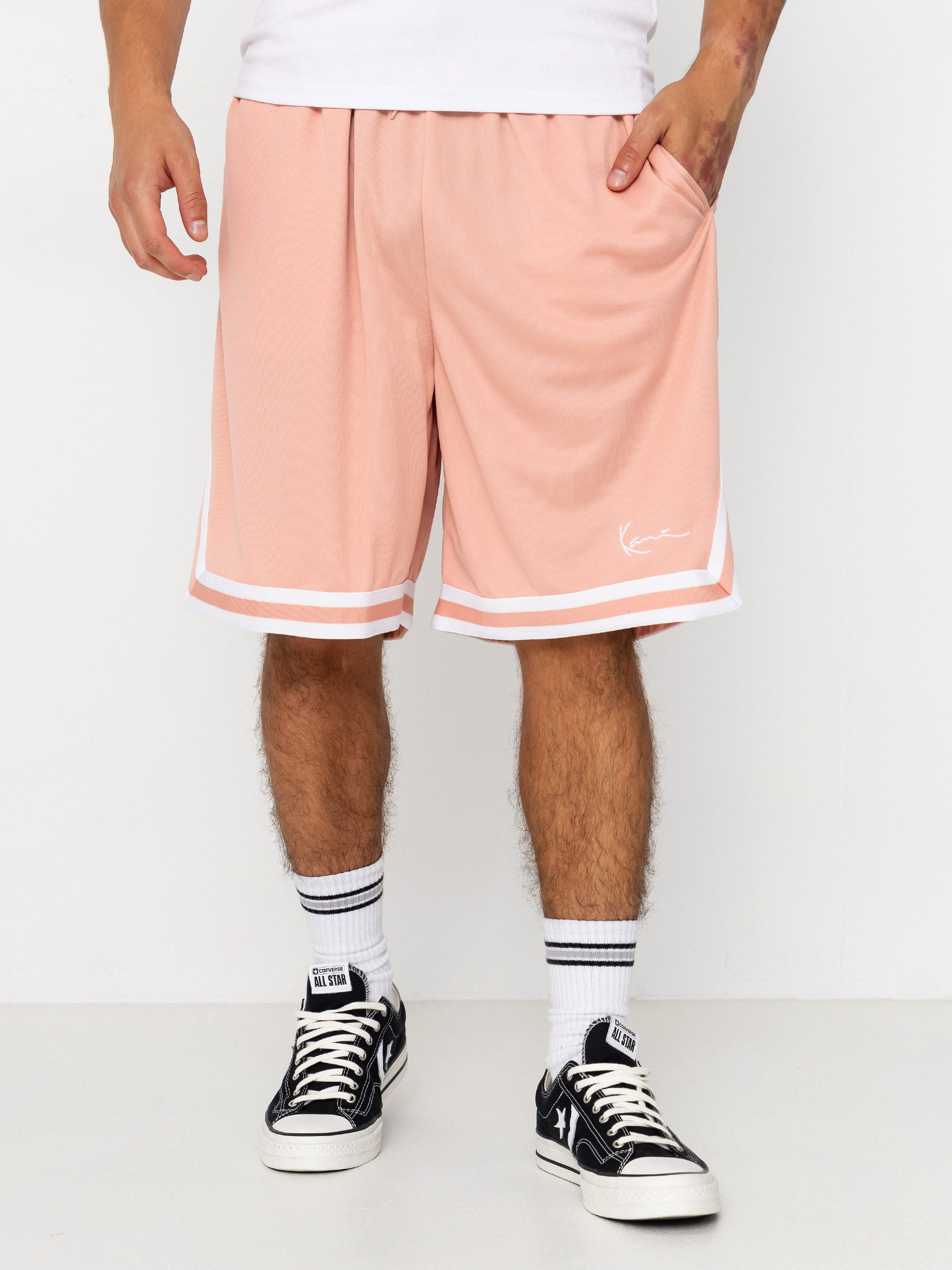 Pantaloni scurți Karl Kani Small Signature Essential Mesh