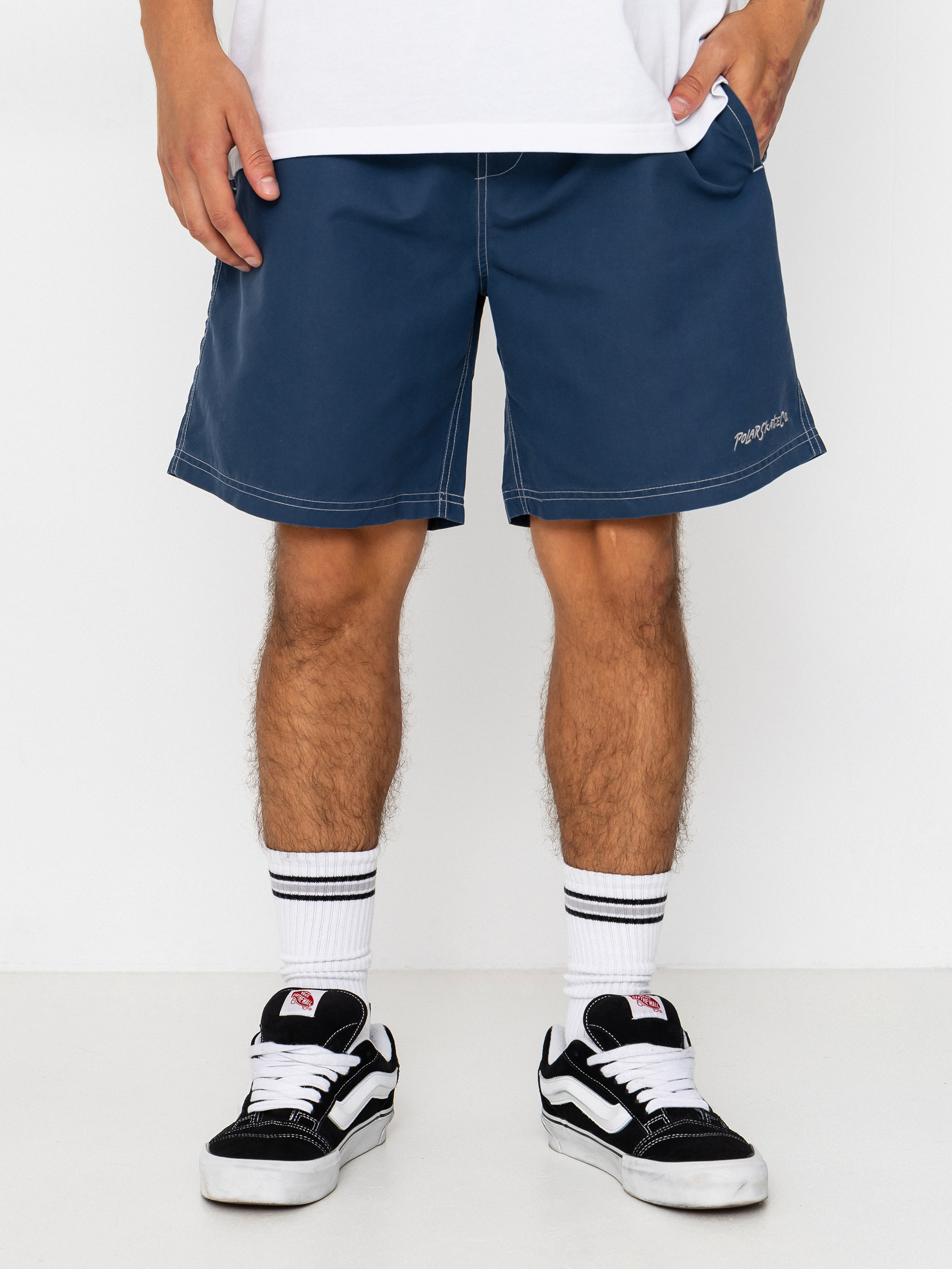 Pantaloni scurți Polar Skate Ziggy Swim (vintage indigo)