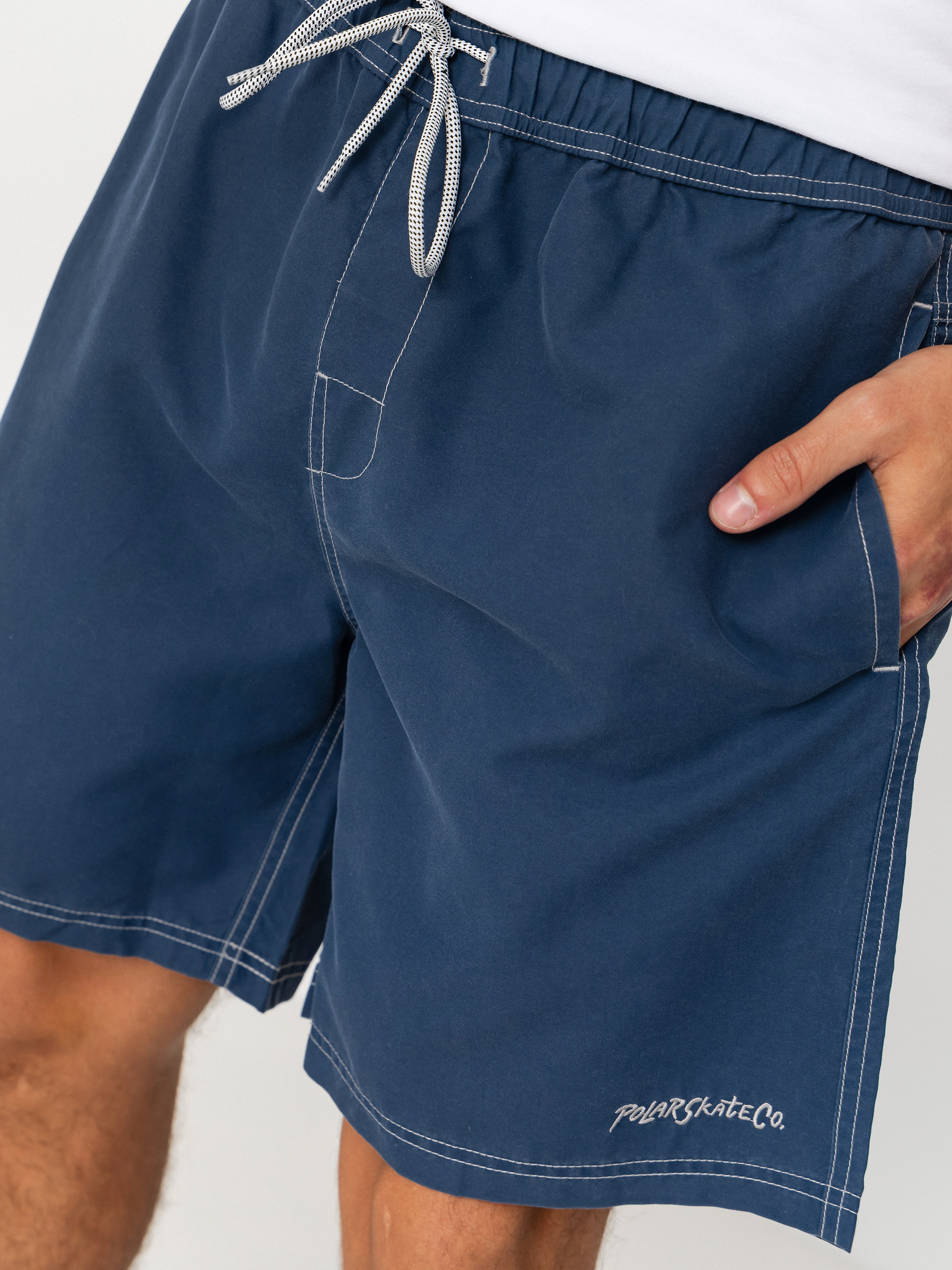 Pantaloni scurți Polar Skate Ziggy Swim (vintage indigo)