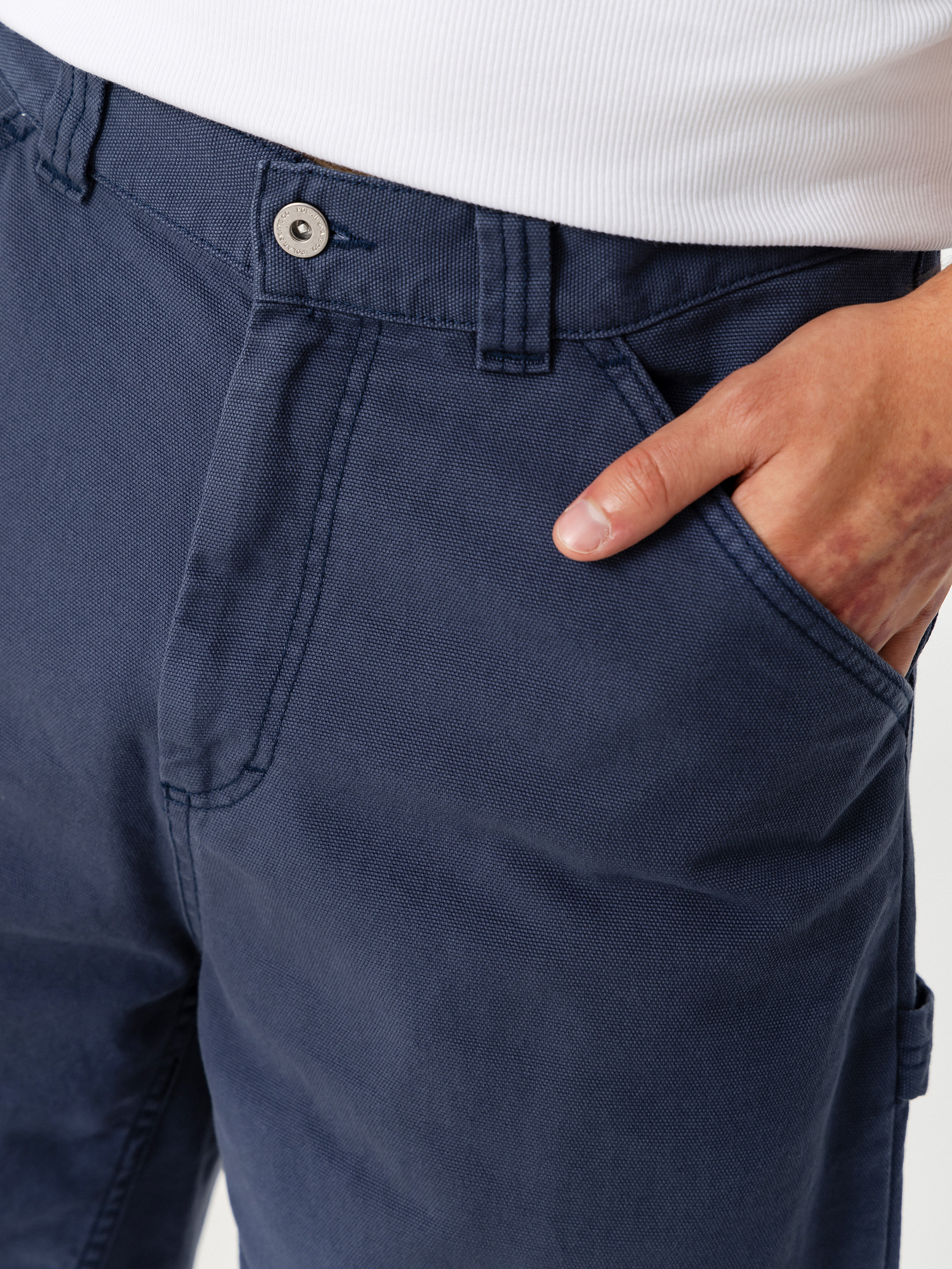 Pantaloni scurți Polar Skate 93 Work (grey blue)