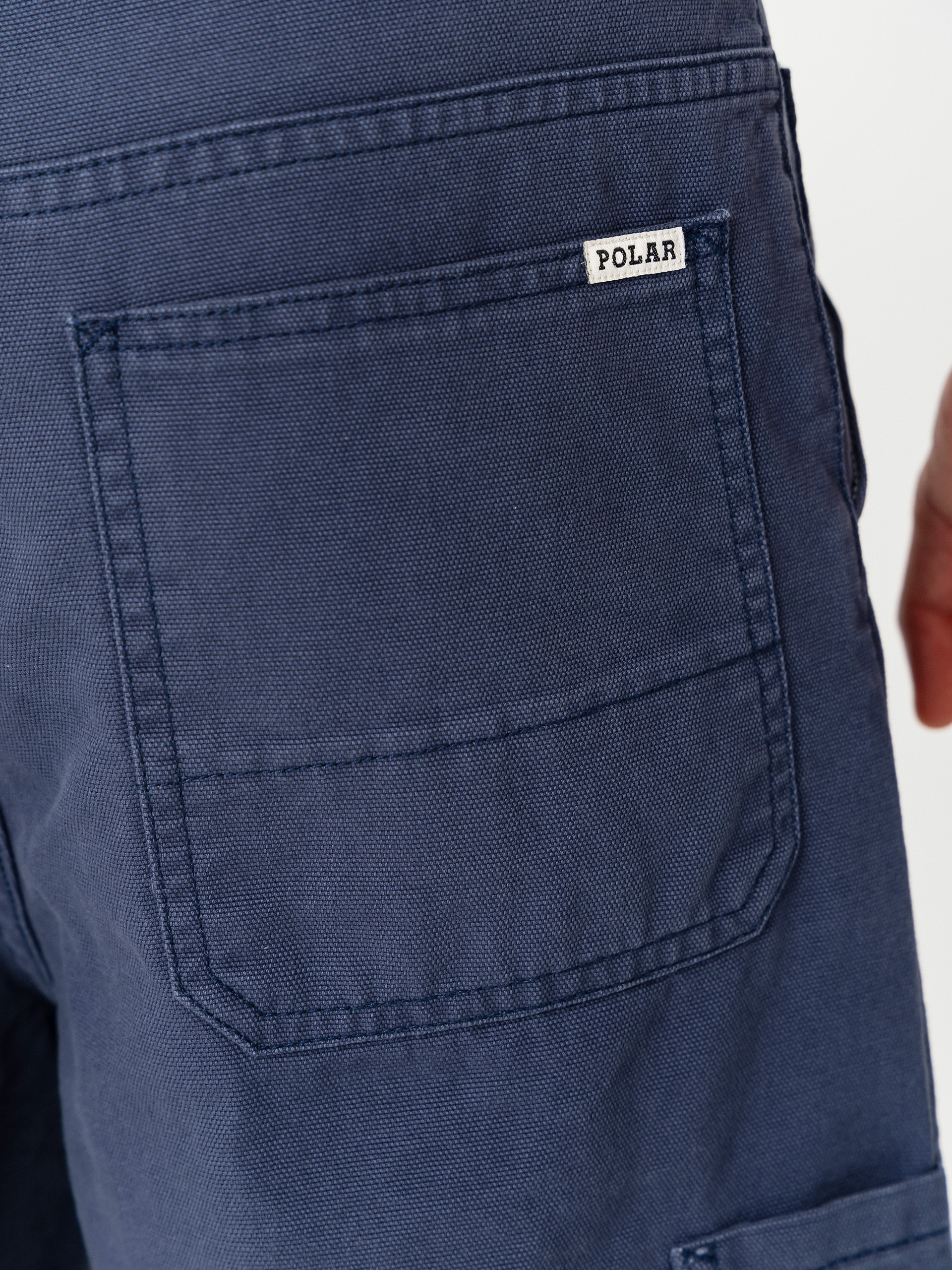 Pantaloni scurți Polar Skate 93 Work (grey blue)