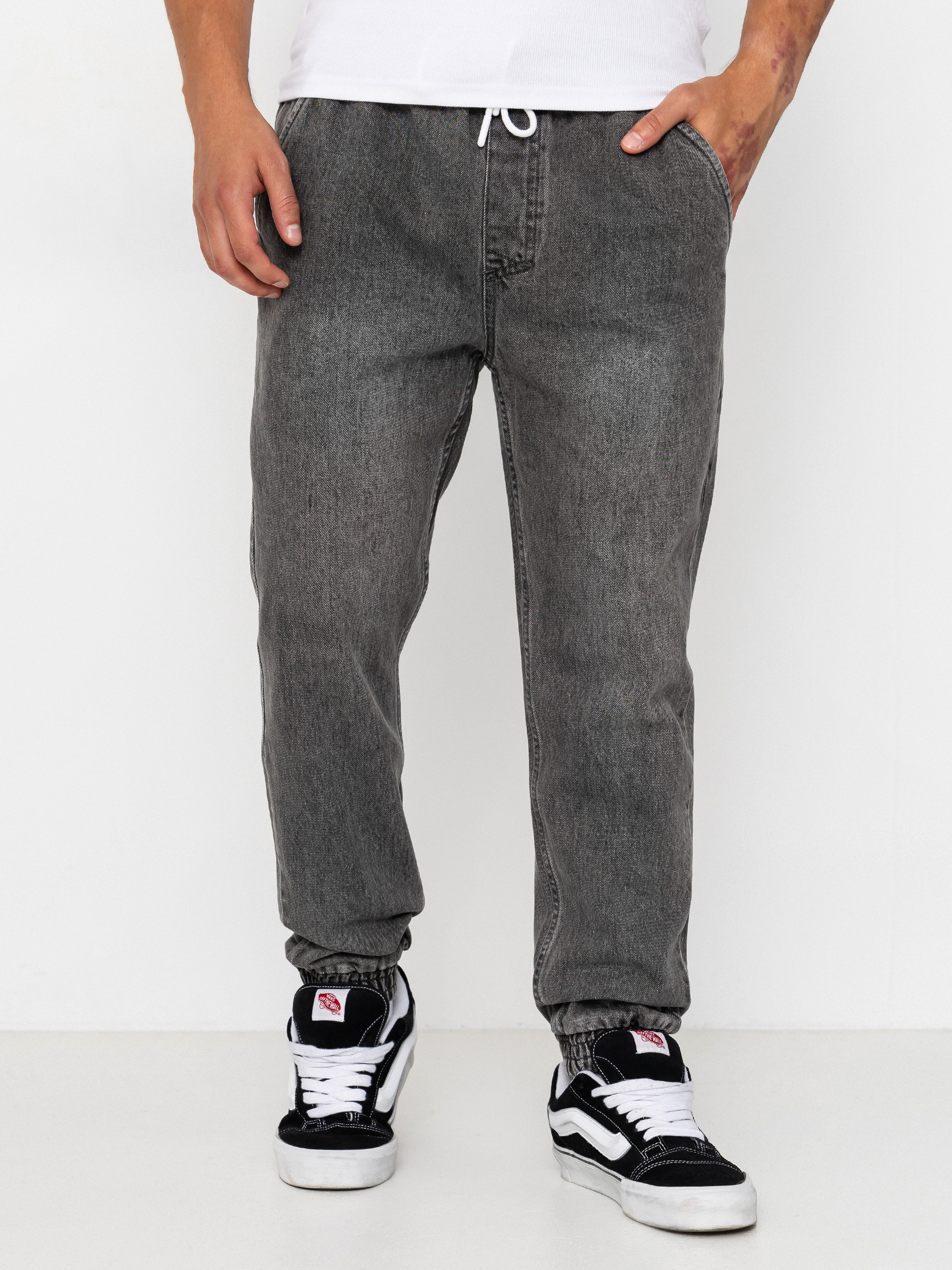 Pantaloni MassDnm Jogger Jeans Signature 2.0 (grey)