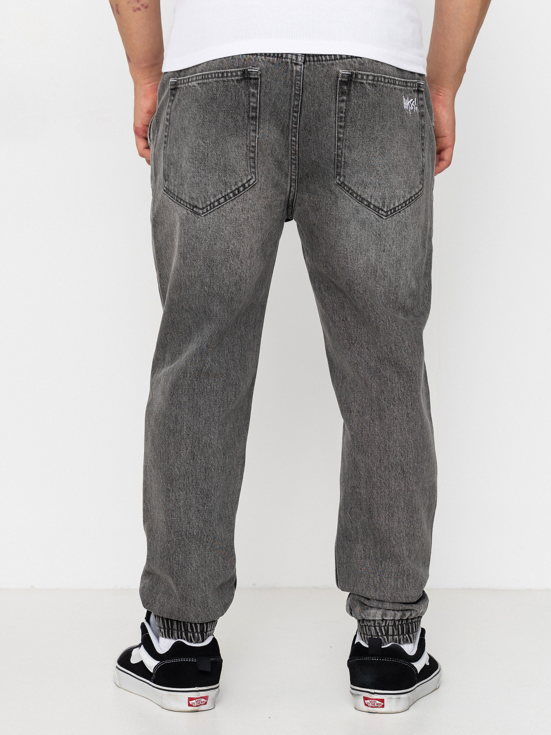 Pantaloni MassDnm Jogger Jeans Signature 2.0 (grey)
