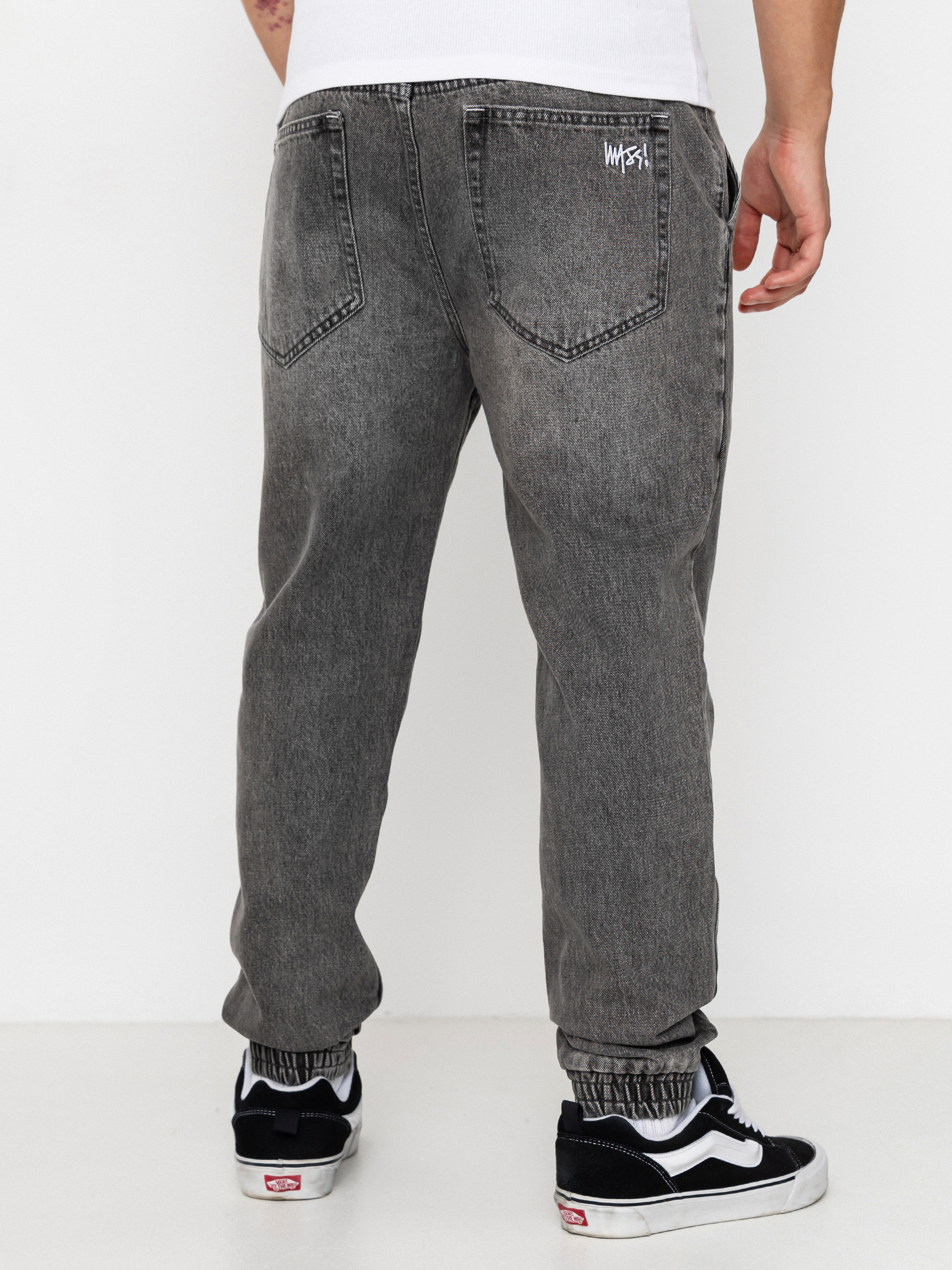 Pantaloni MassDnm Jogger Jeans Signature 2.0 (grey)