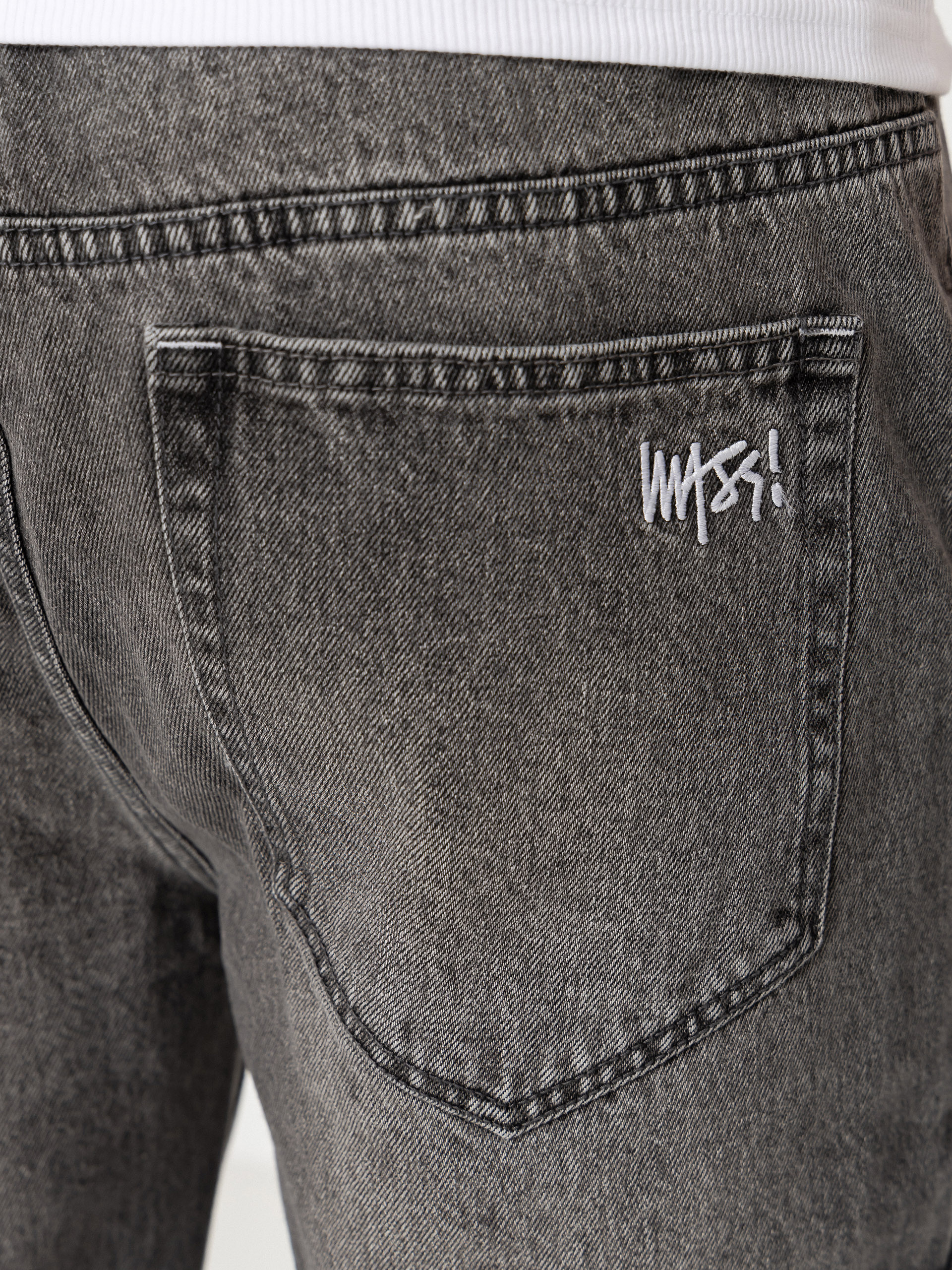 Pantaloni MassDnm Jogger Jeans Signature 2.0 (grey)