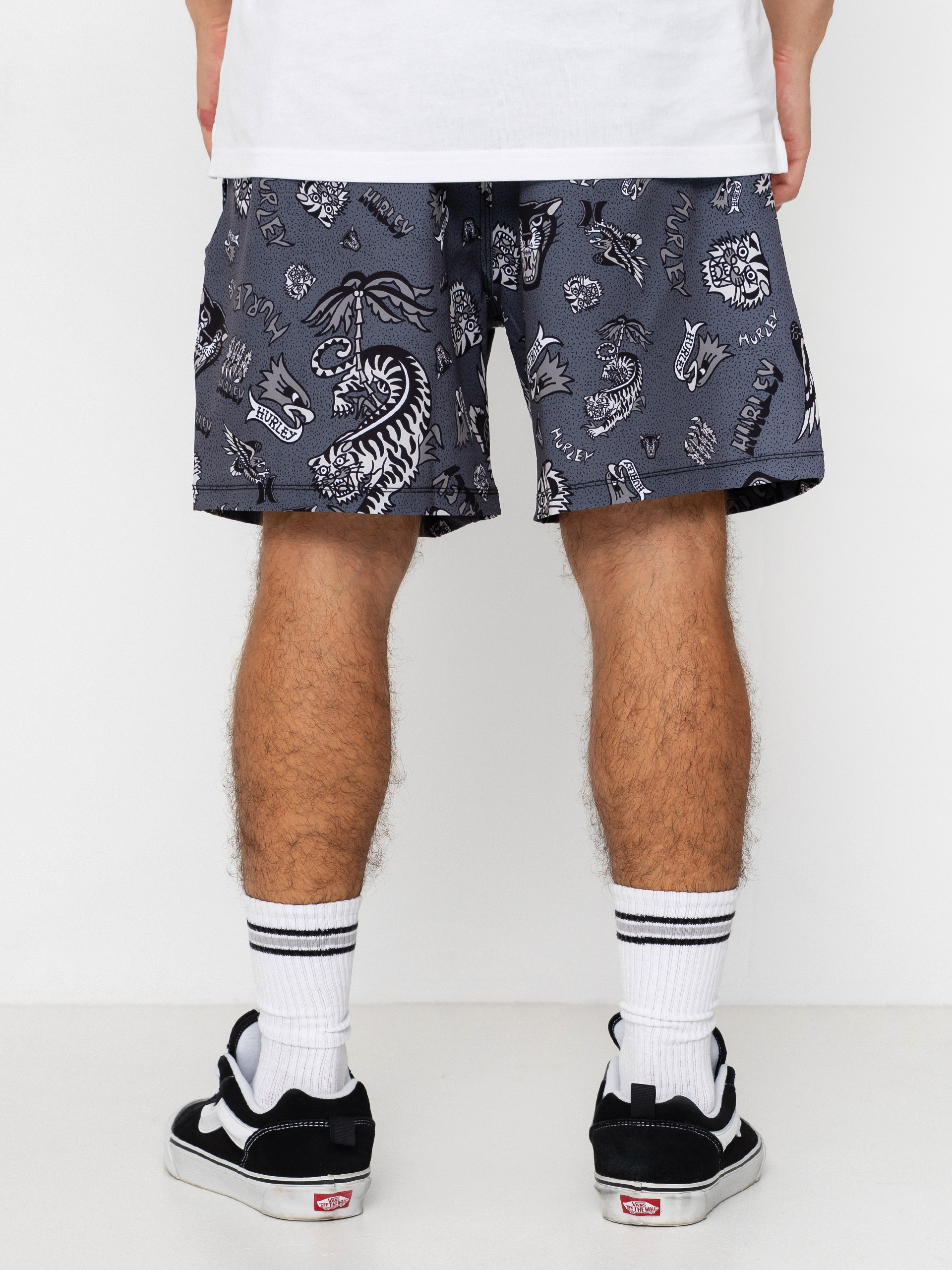 Pantaloni scurți Hurley Volley Flex Art (black)