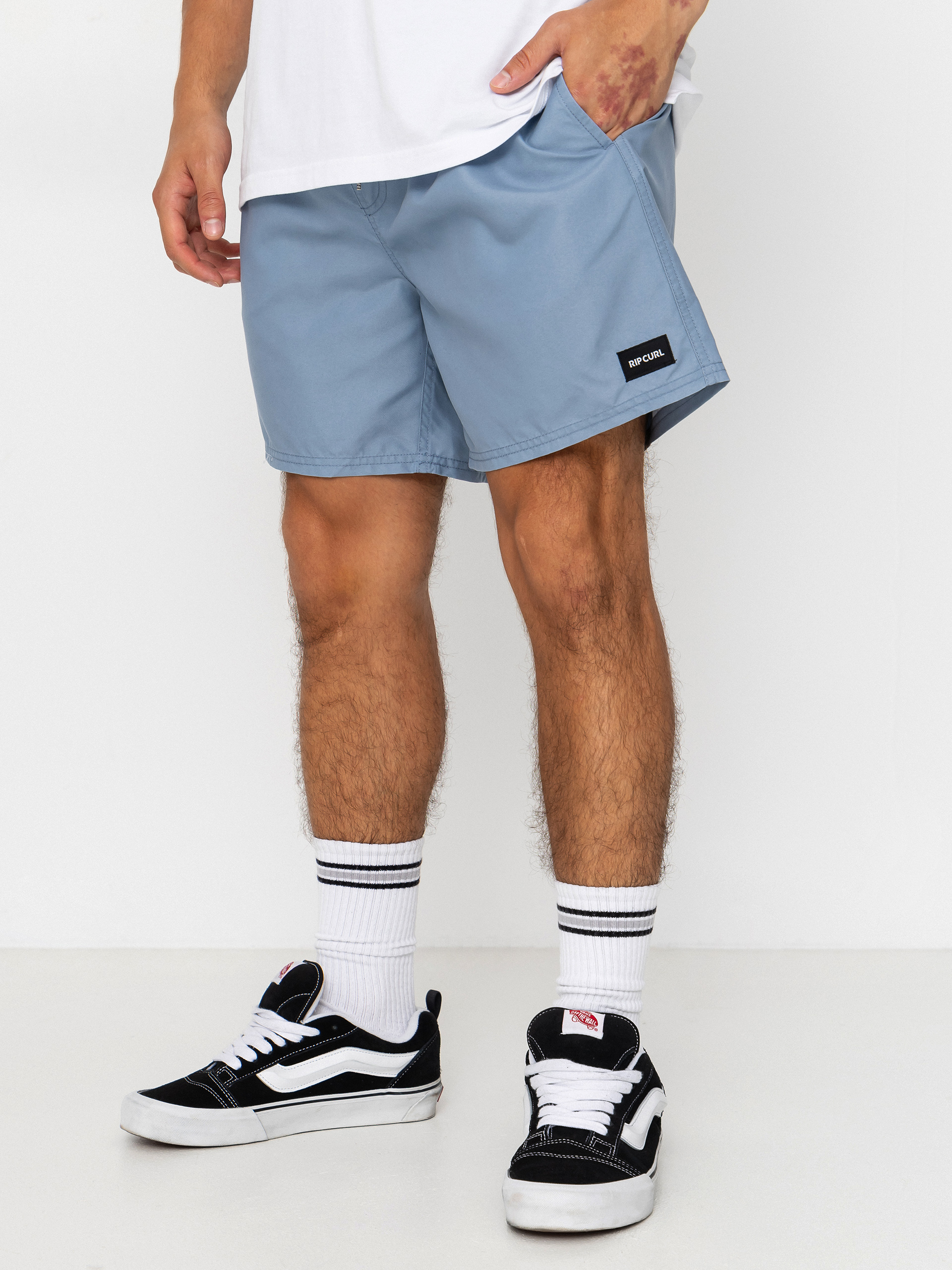 Pantaloni scurți Rip Curl Offset Washed Volley (faded denim)
