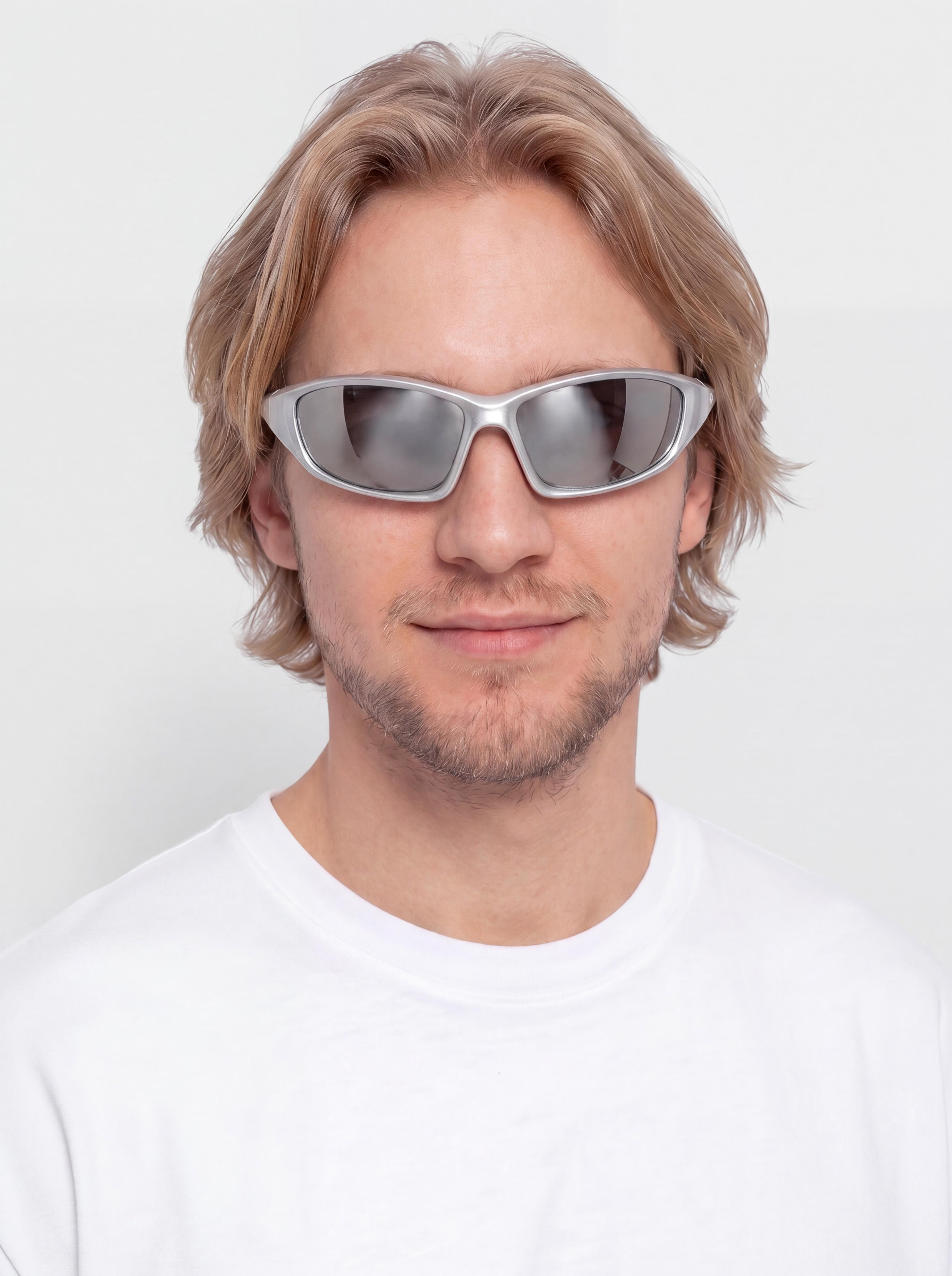 Ochelari de soare CHPO Kotti (silver/silver mirror)