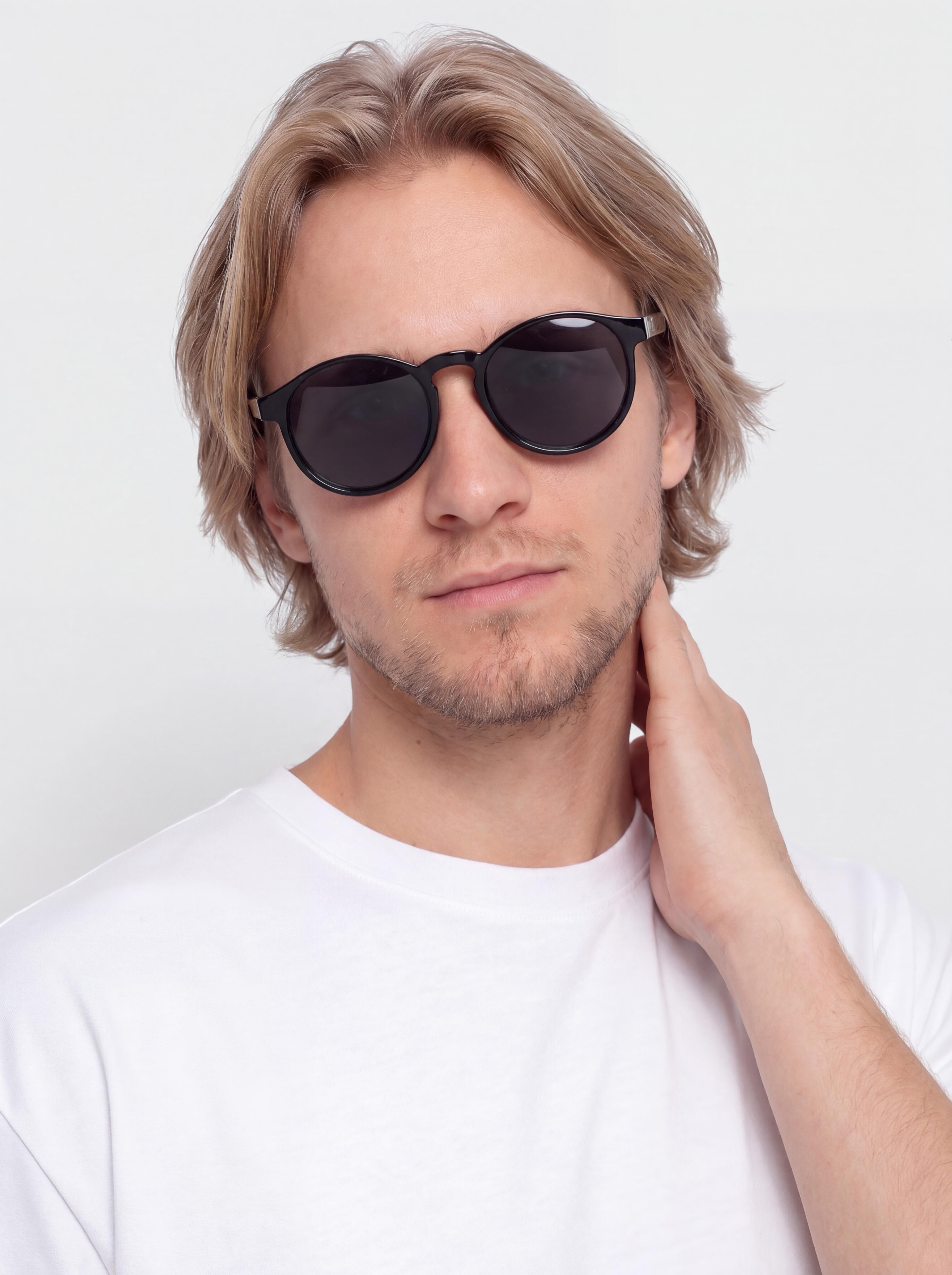 Ochelari de soare CHPO Johan (shiny black/black)