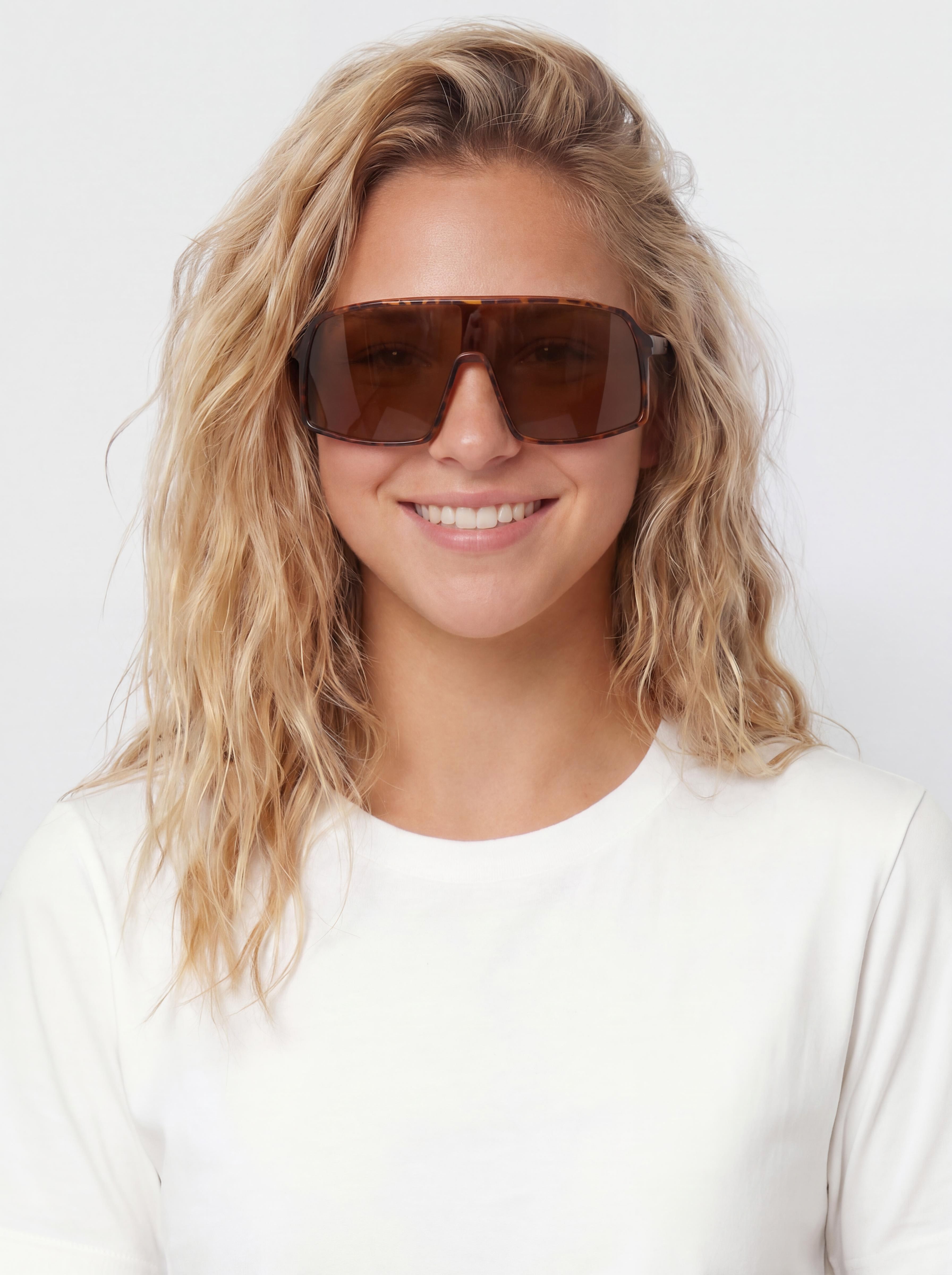 Ochelari de soare CHPO Erica (matte turtle brown/gold mirror)