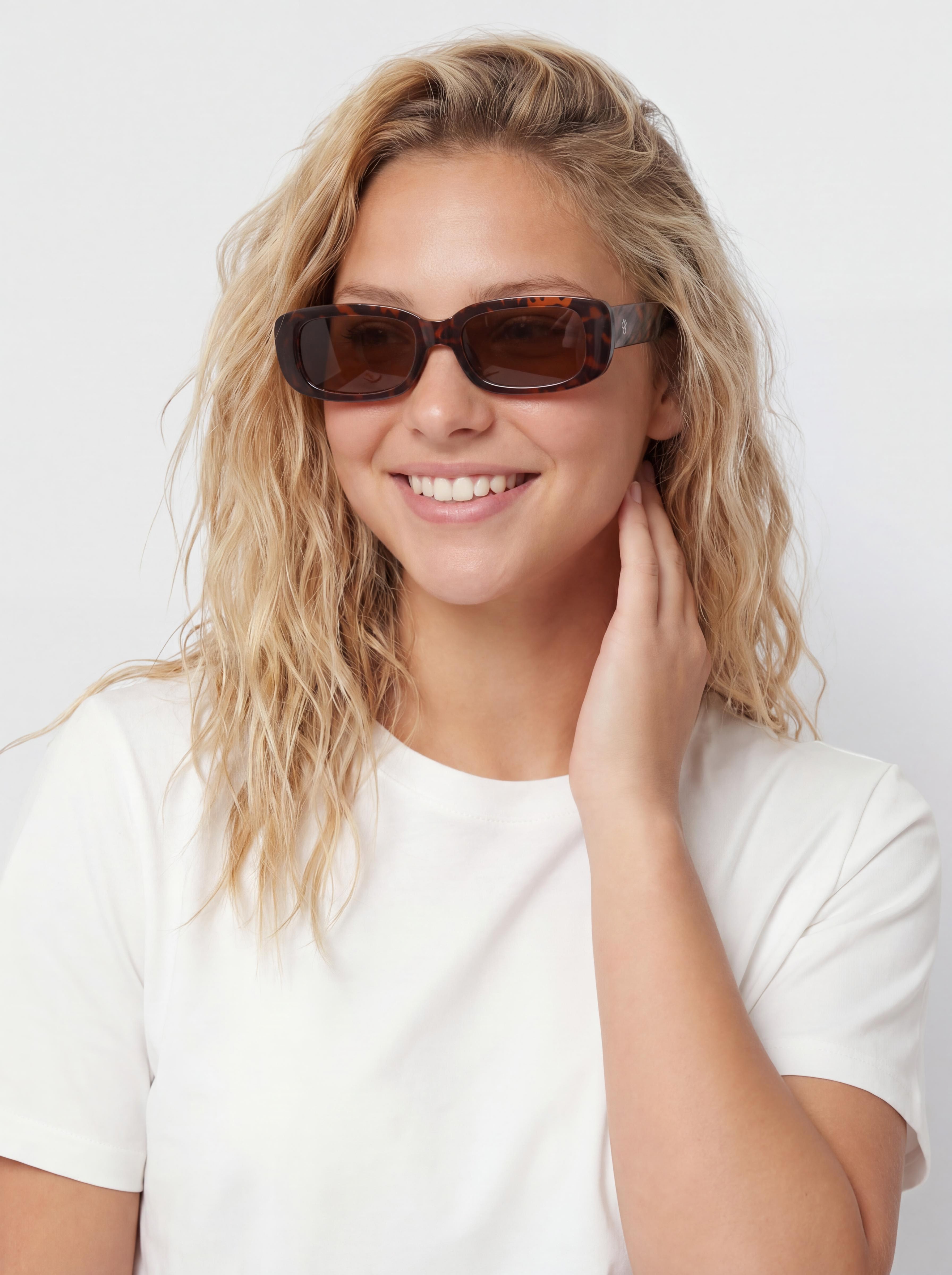 Ochelari de soare CHPO Nicole (matte turtle brown/brown)