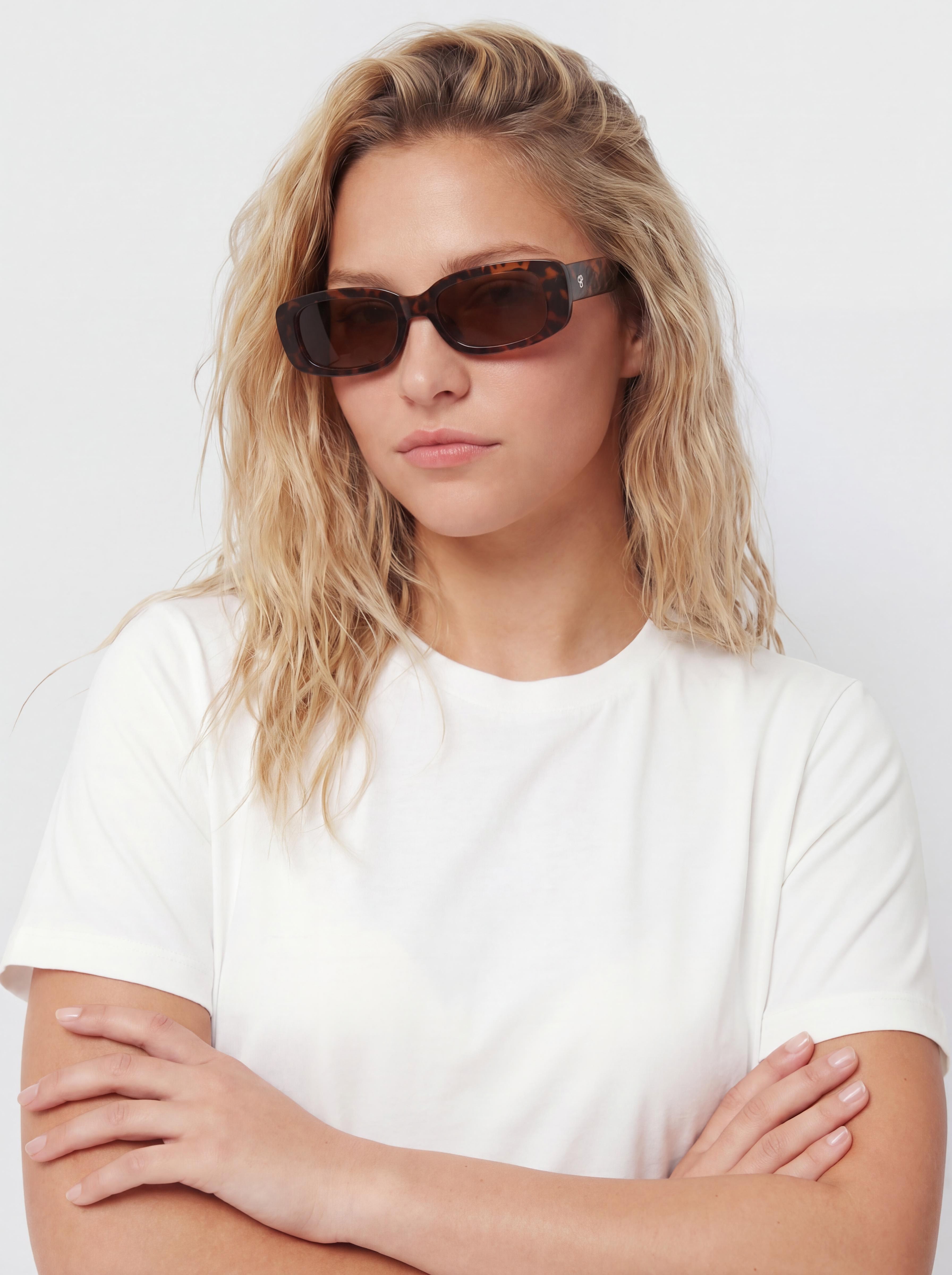 Ochelari de soare CHPO Nicole (matte turtle brown/brown)