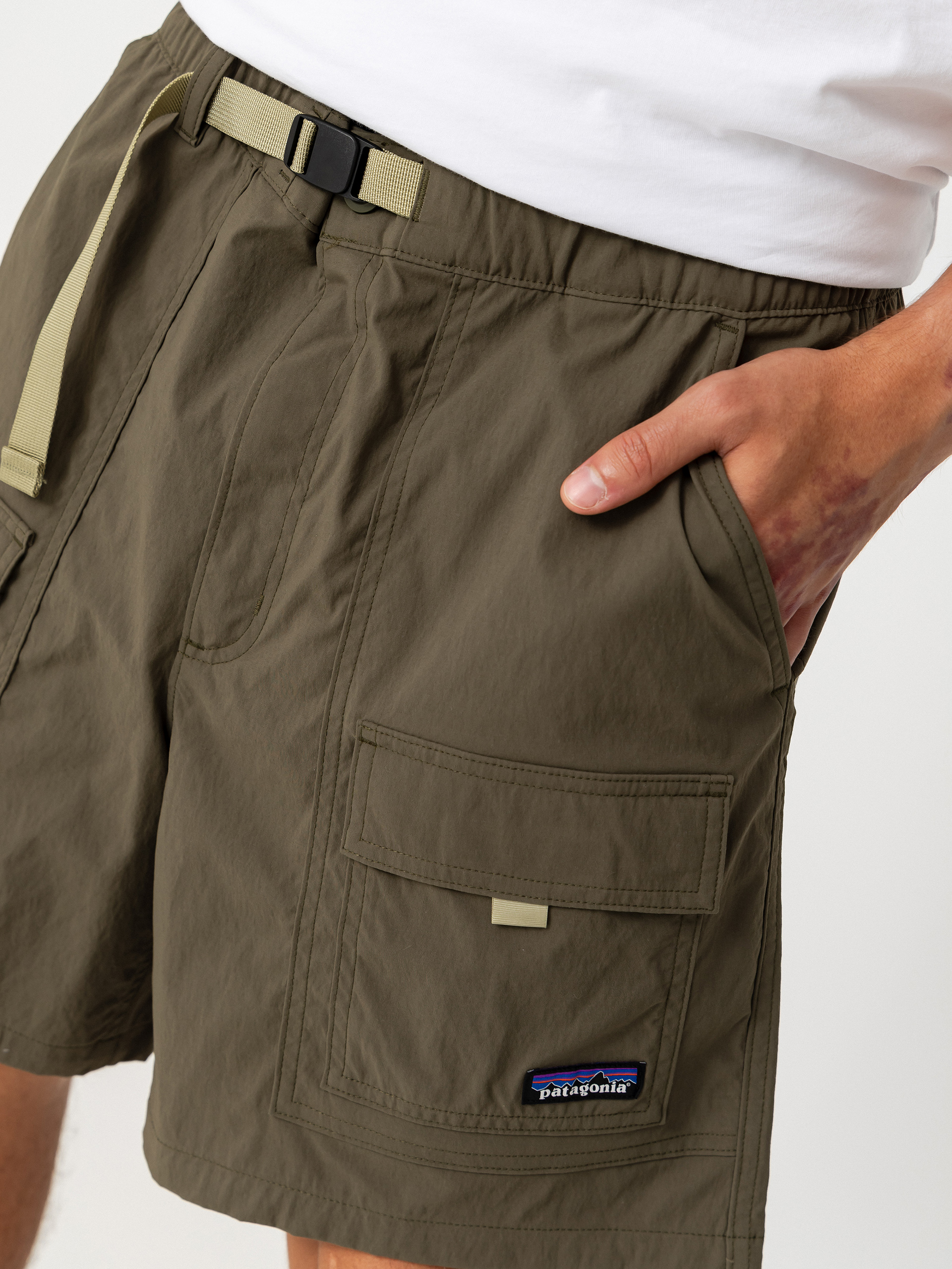 Pantaloni scurți Patagonia Outdoor Everyday 6in (basin green)