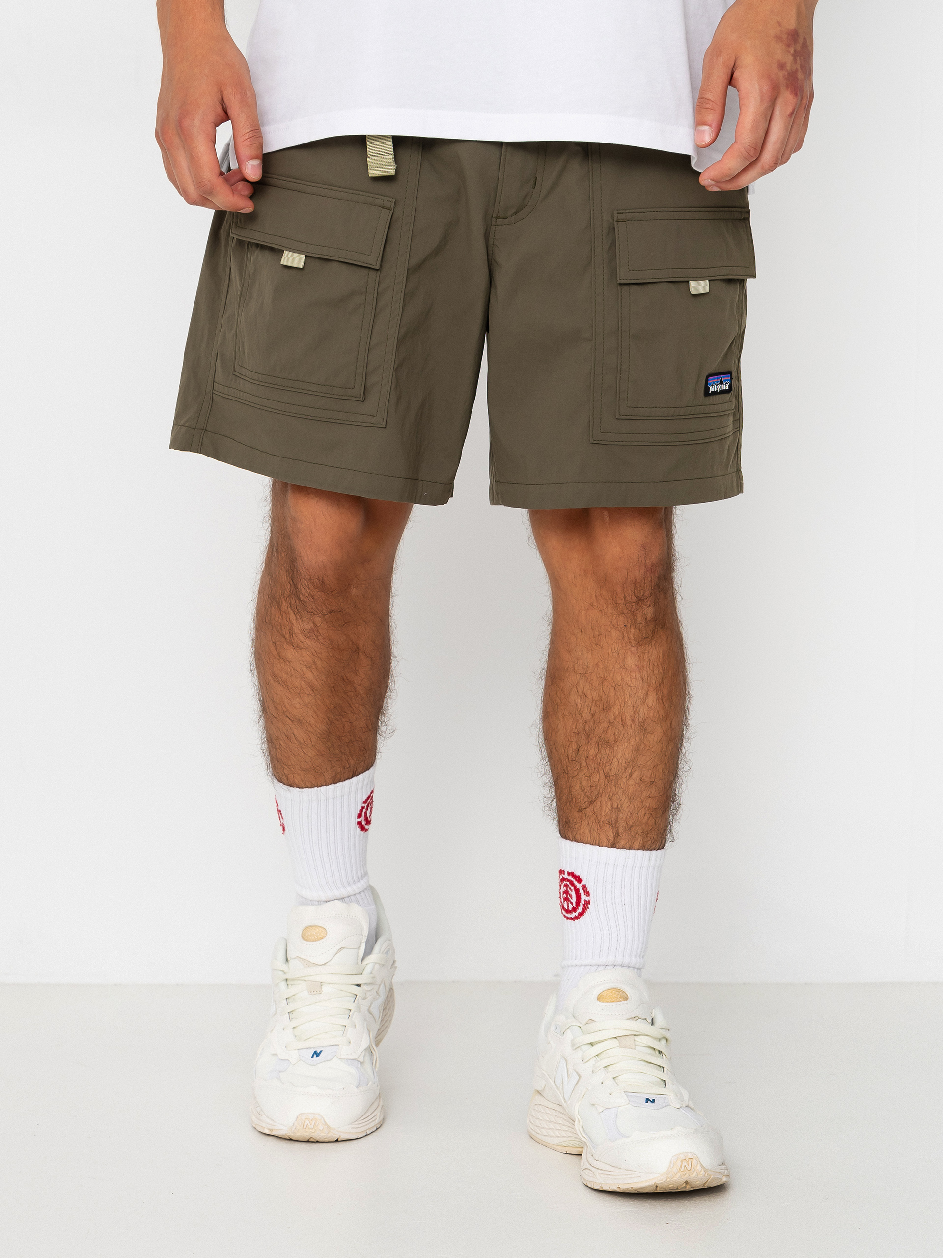 Pantaloni scuru021bi Patagonia Outdoor Everyday 6in (basin green)