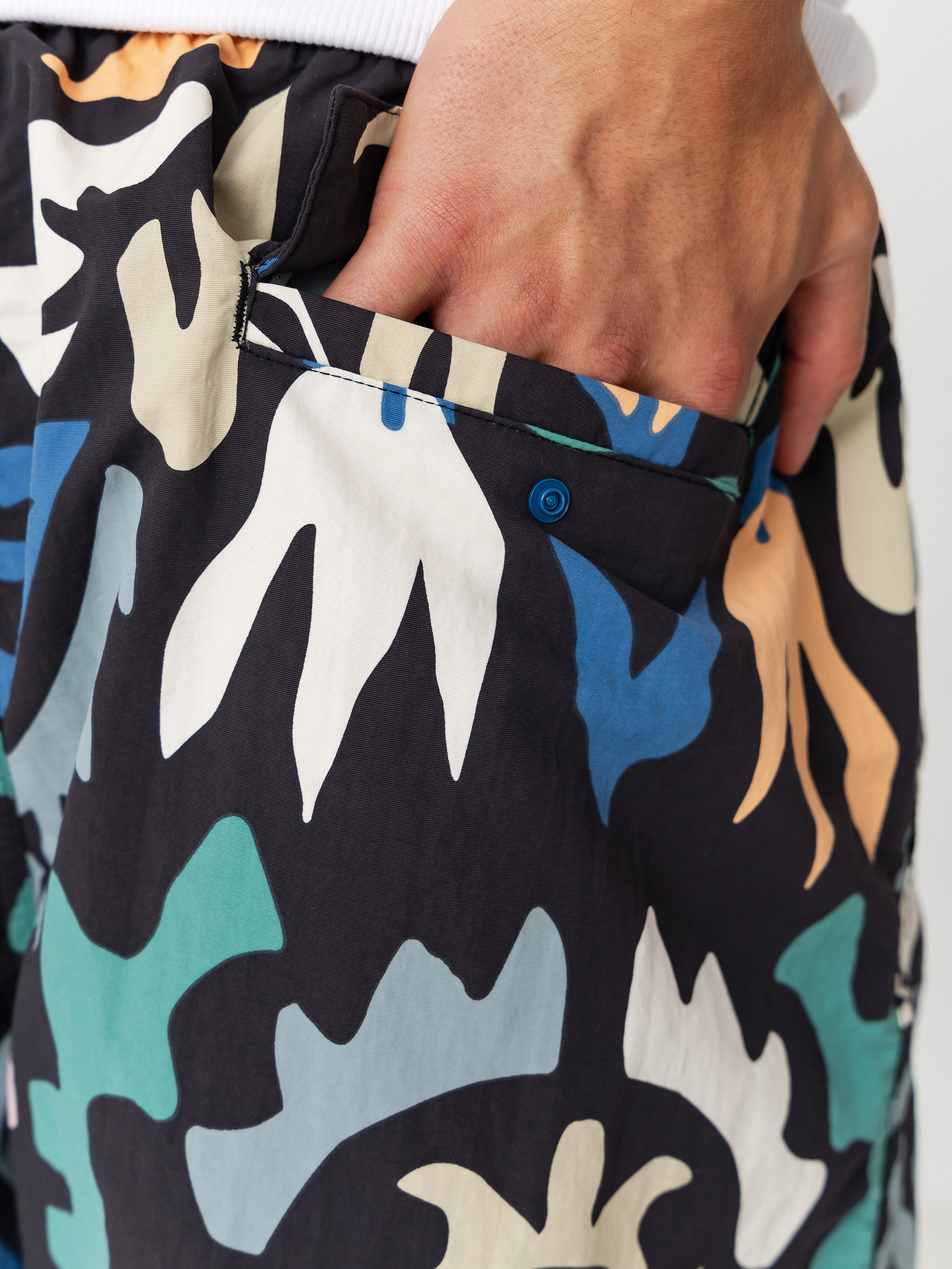 Pantaloni scurți Patagonia Baggies 5in (kaleido/black)