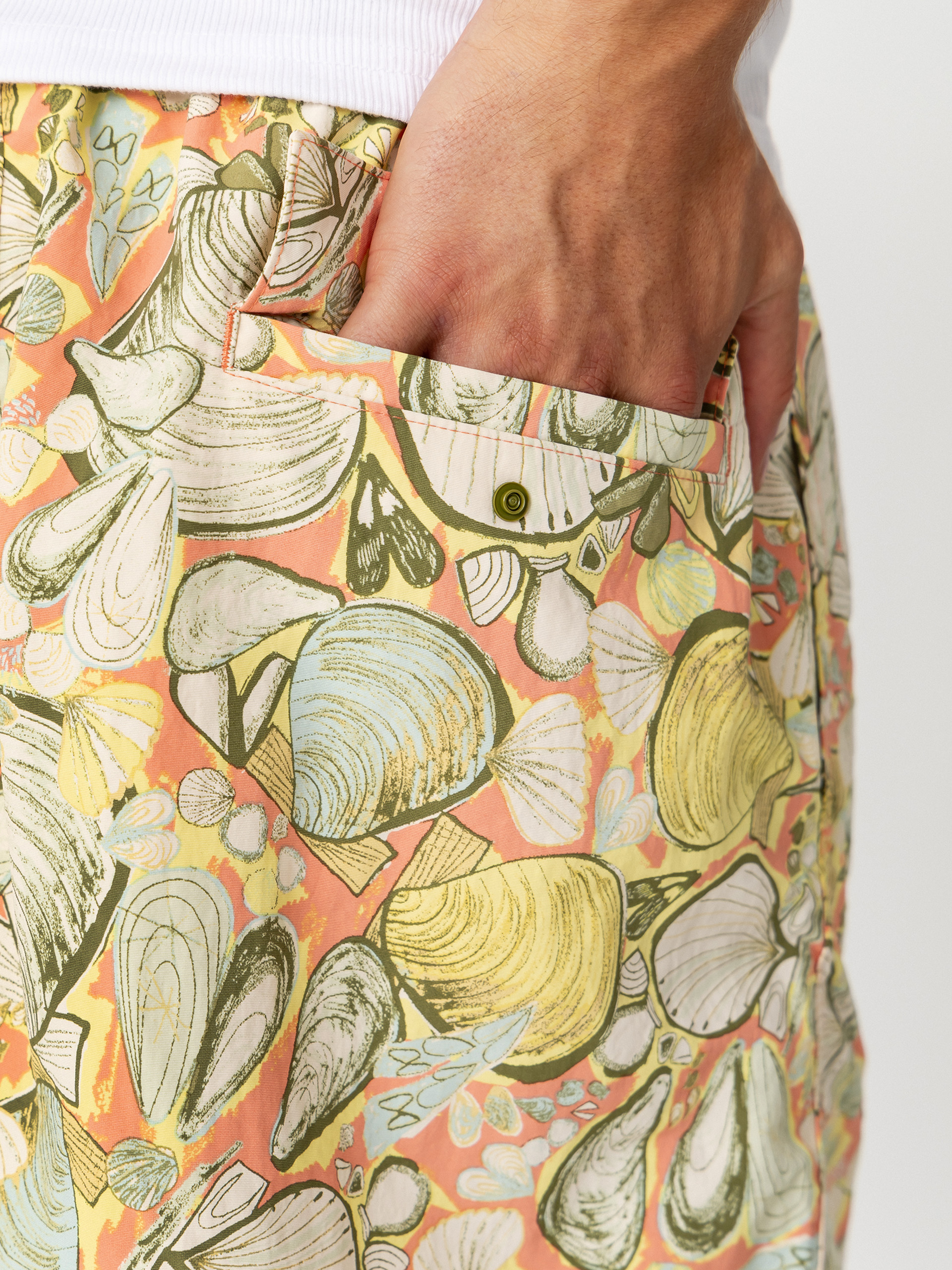 Pantaloni scurți Patagonia Baggies 5in (shelly shelly/mellow melon)