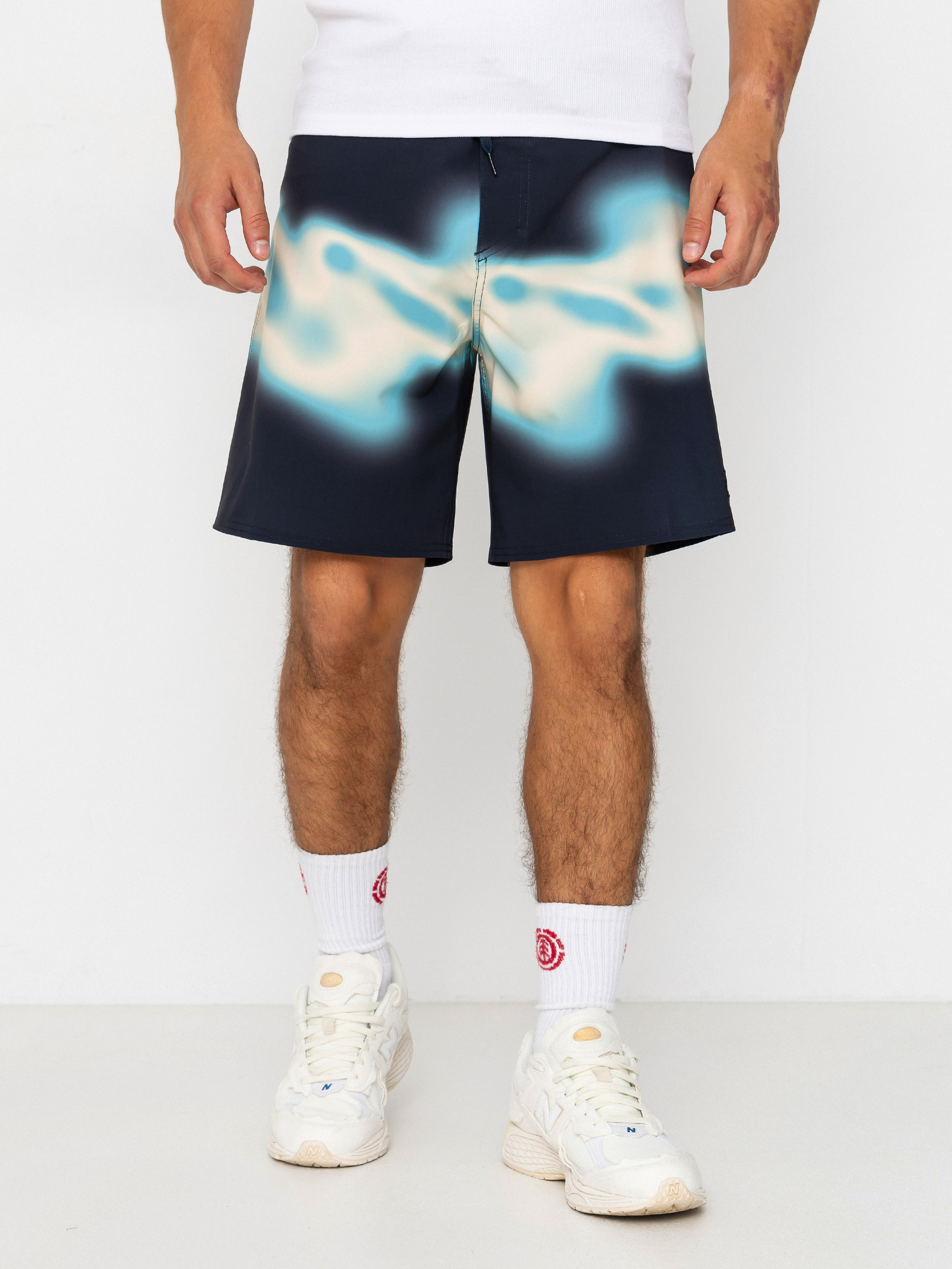 Șort Quiksilver Surfsilk Straight 18 (dark navy thermo stripe)