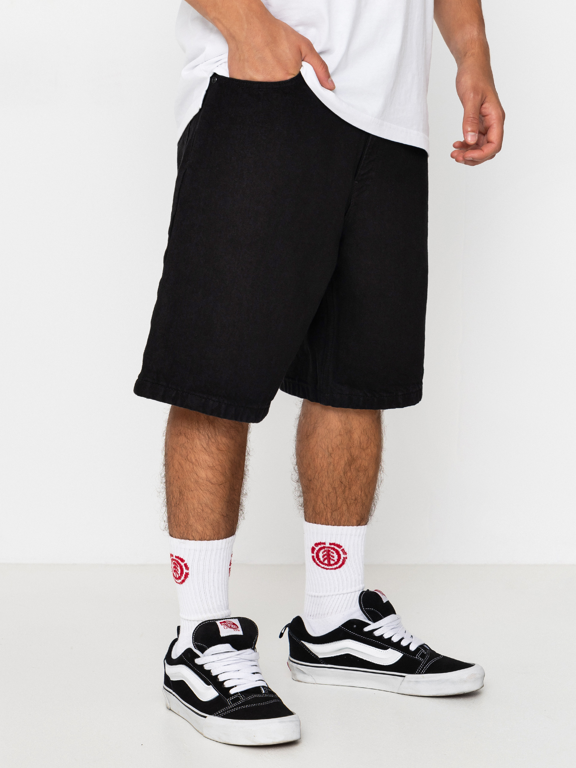 Pantaloni scurți Quiksilver Baggy Denim (black)