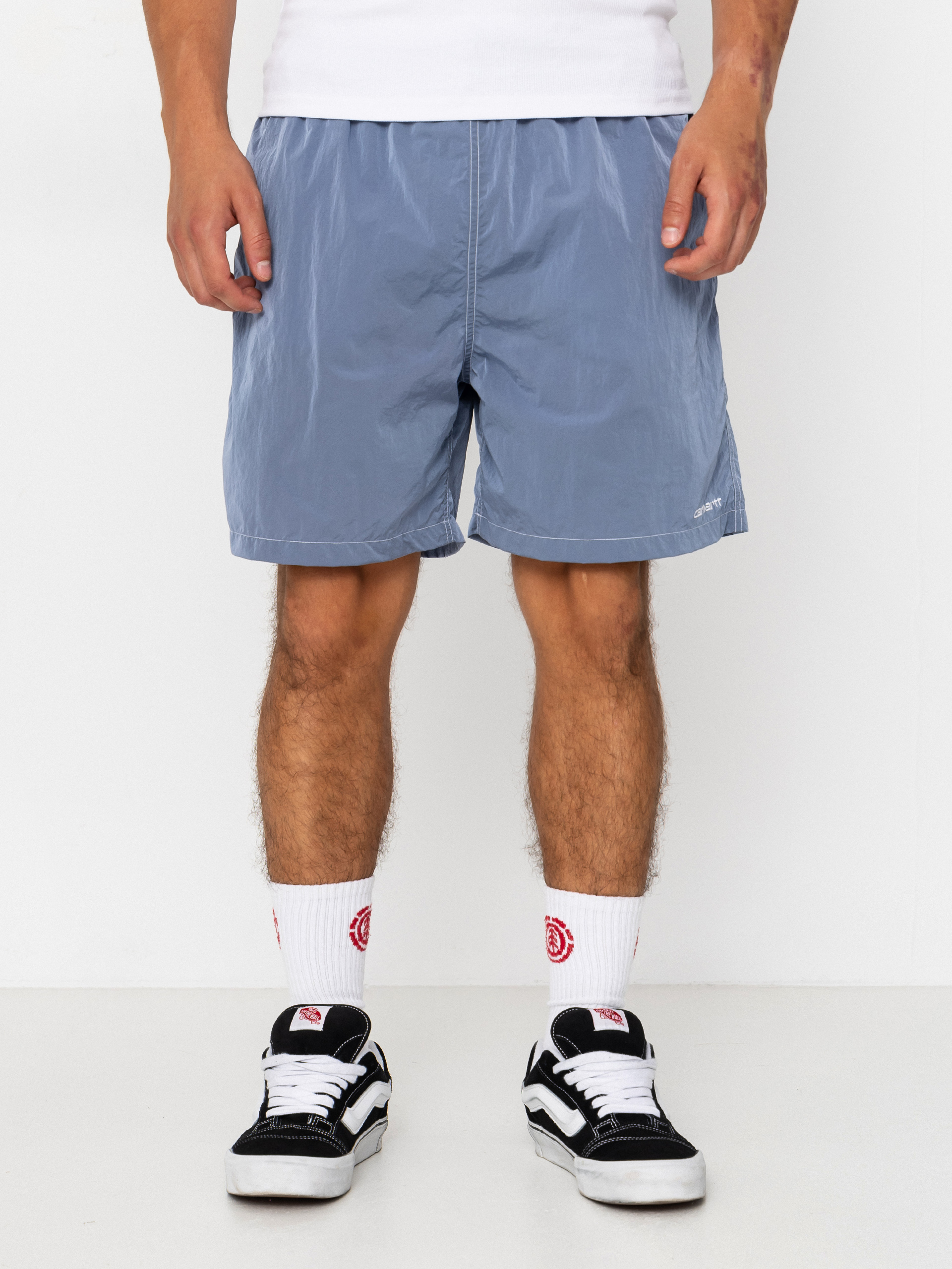 Pantaloni scurți Carhartt WIP Canby Swim (gentle blue/white)