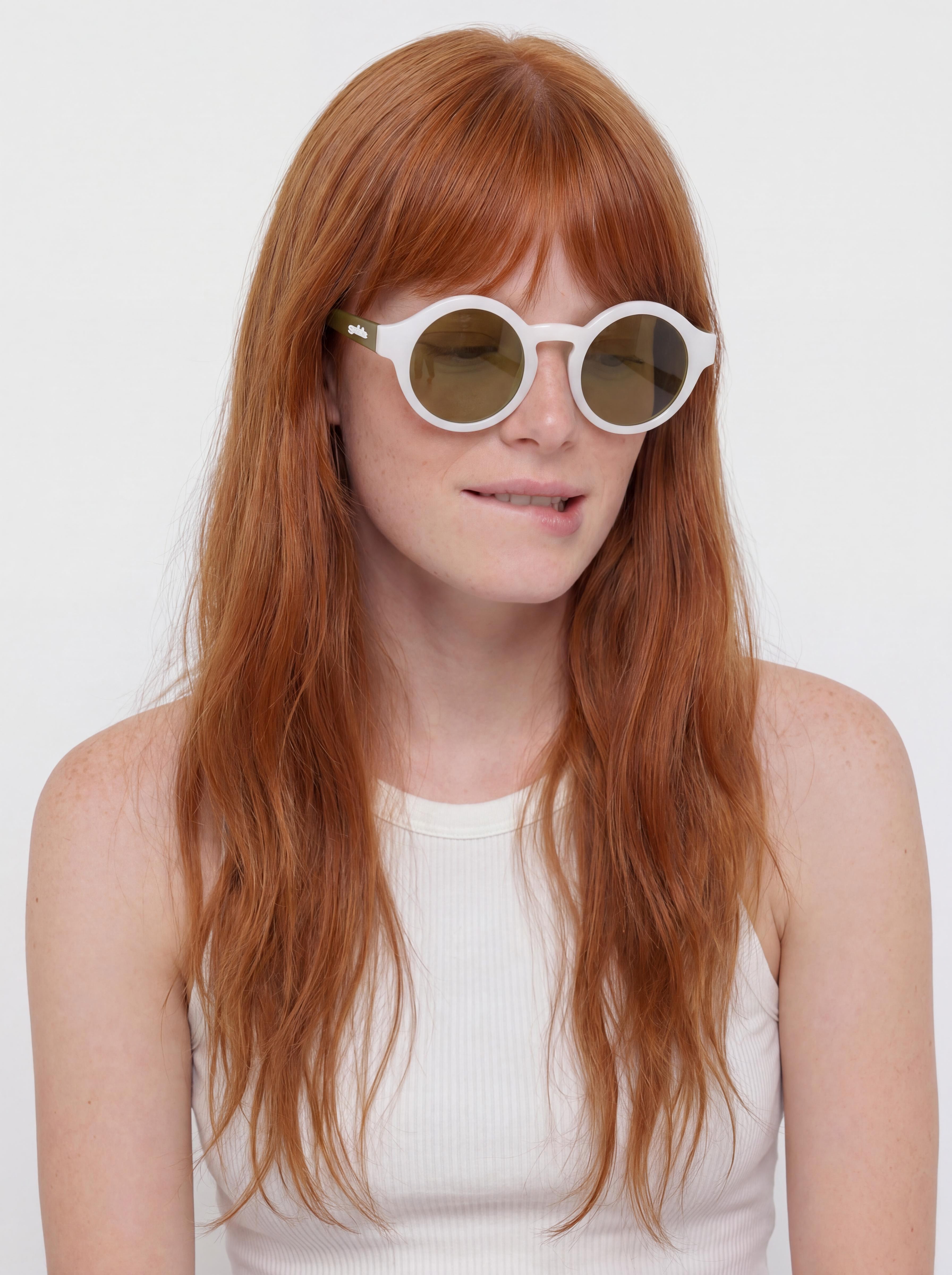 Ochelari de soare Szade Lazenby (bleach wht/char olive/caper)