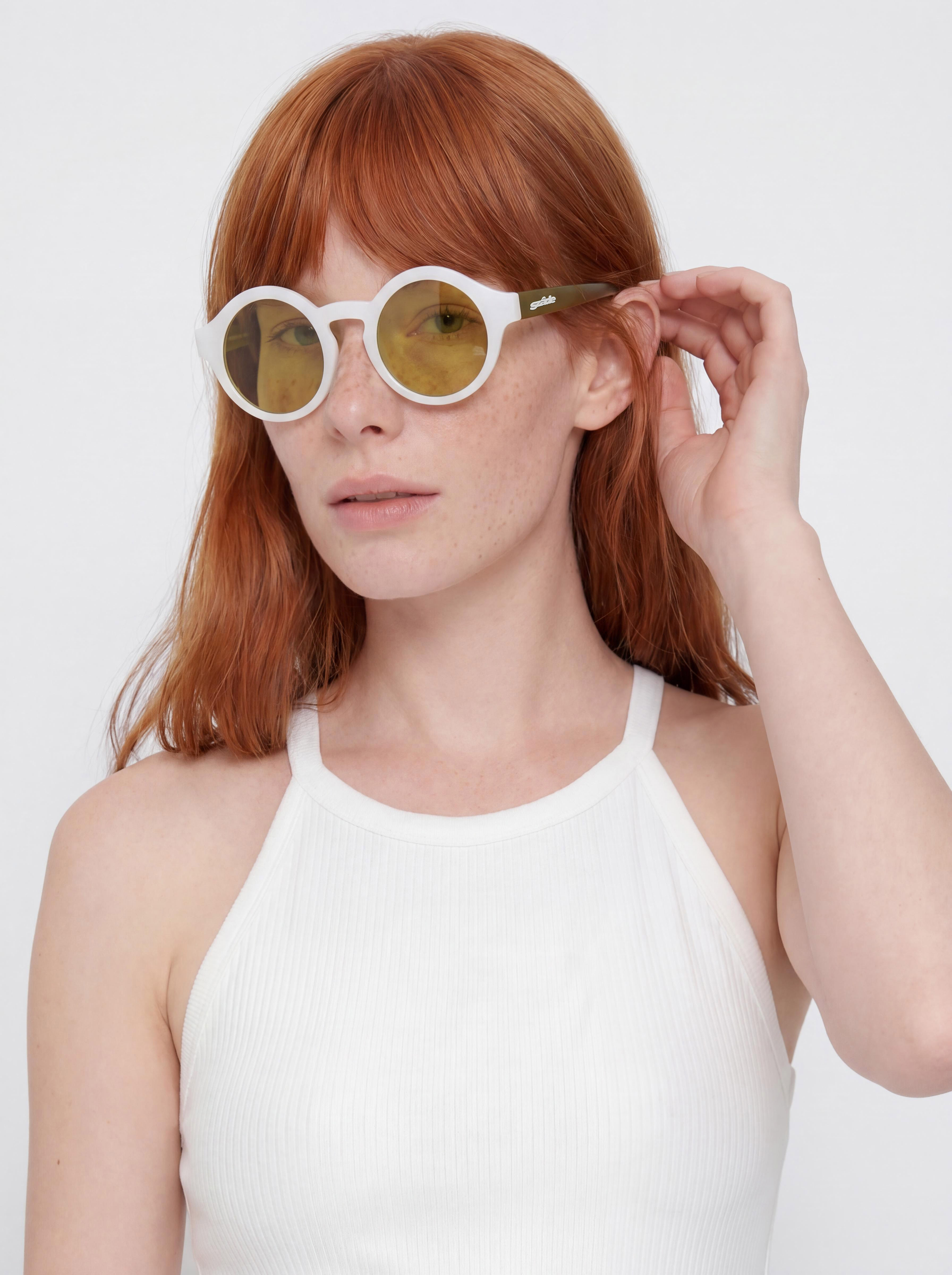 Ochelari de soare Szade Lazenby (bleach wht/char olive/caper)