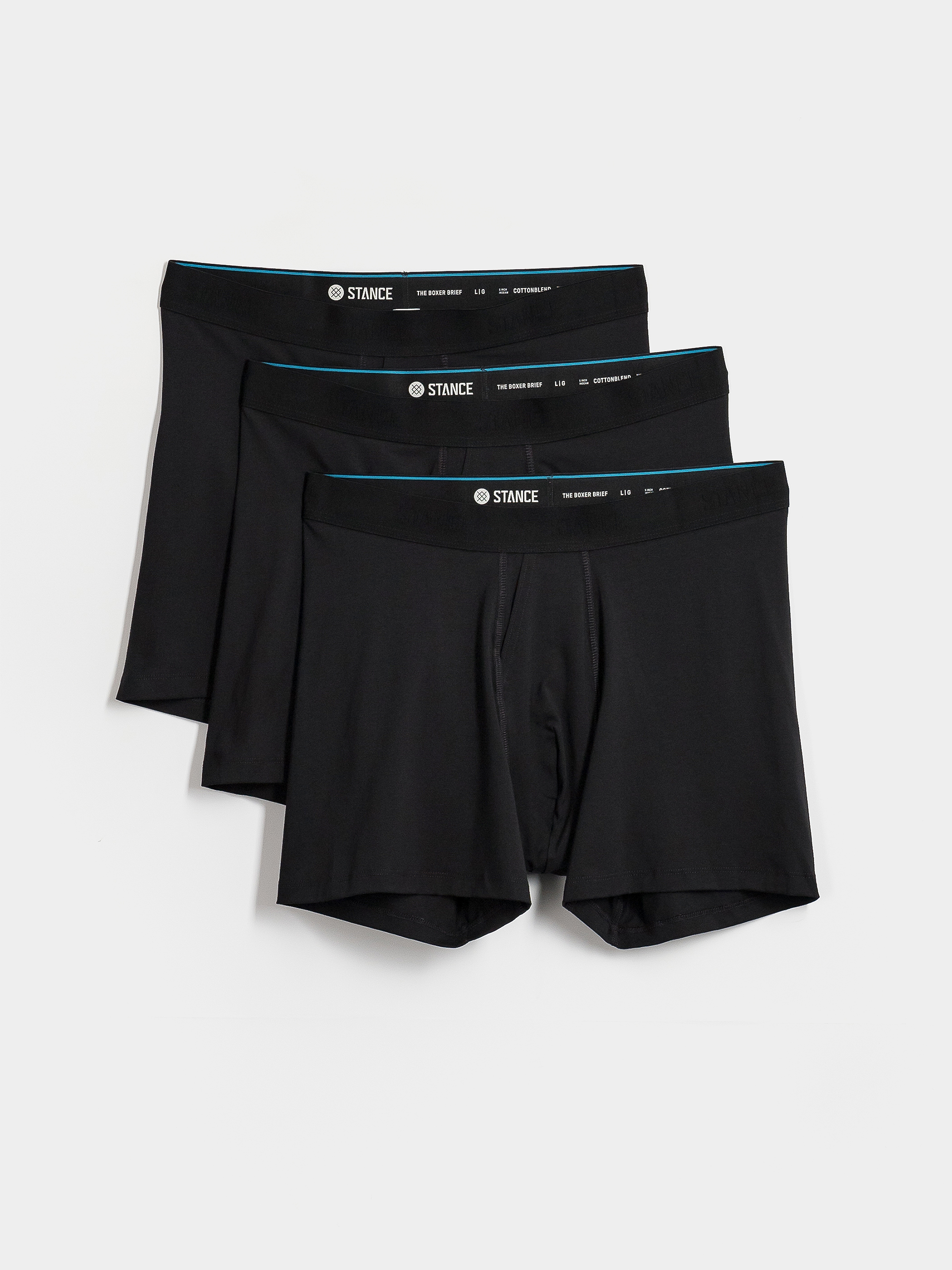 Lenjerie de corp Stance Boxer Brief 3 Pack (black)
