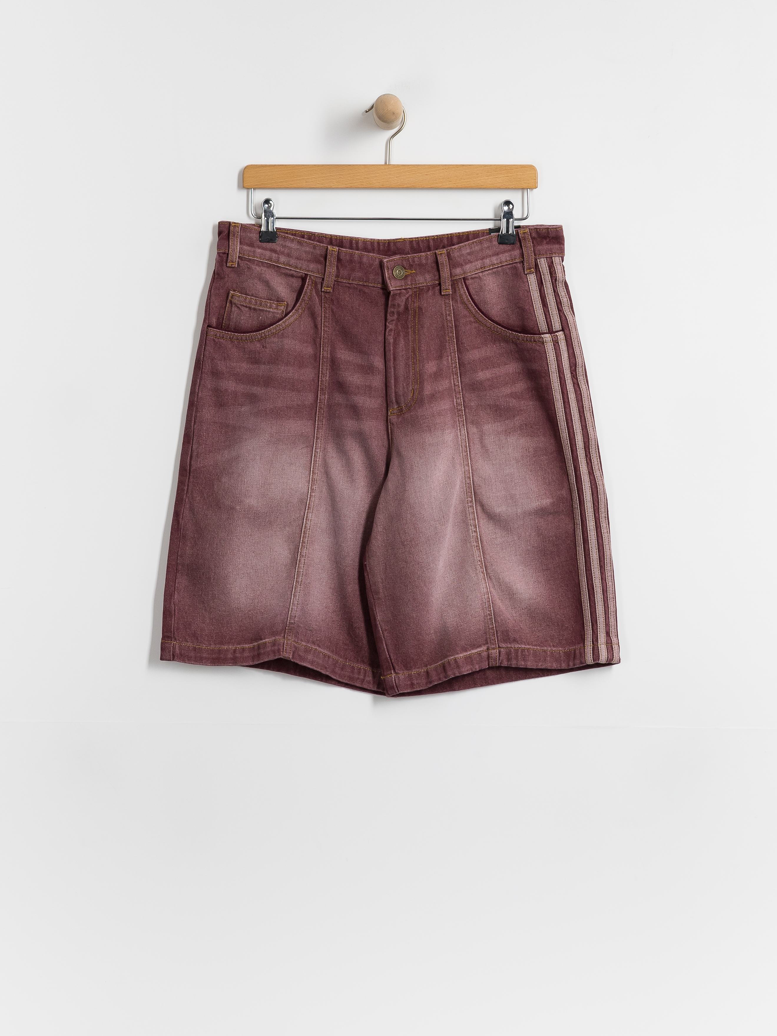 Pantaloni scuru021bi adidas Tyshawn Wd (maroon)