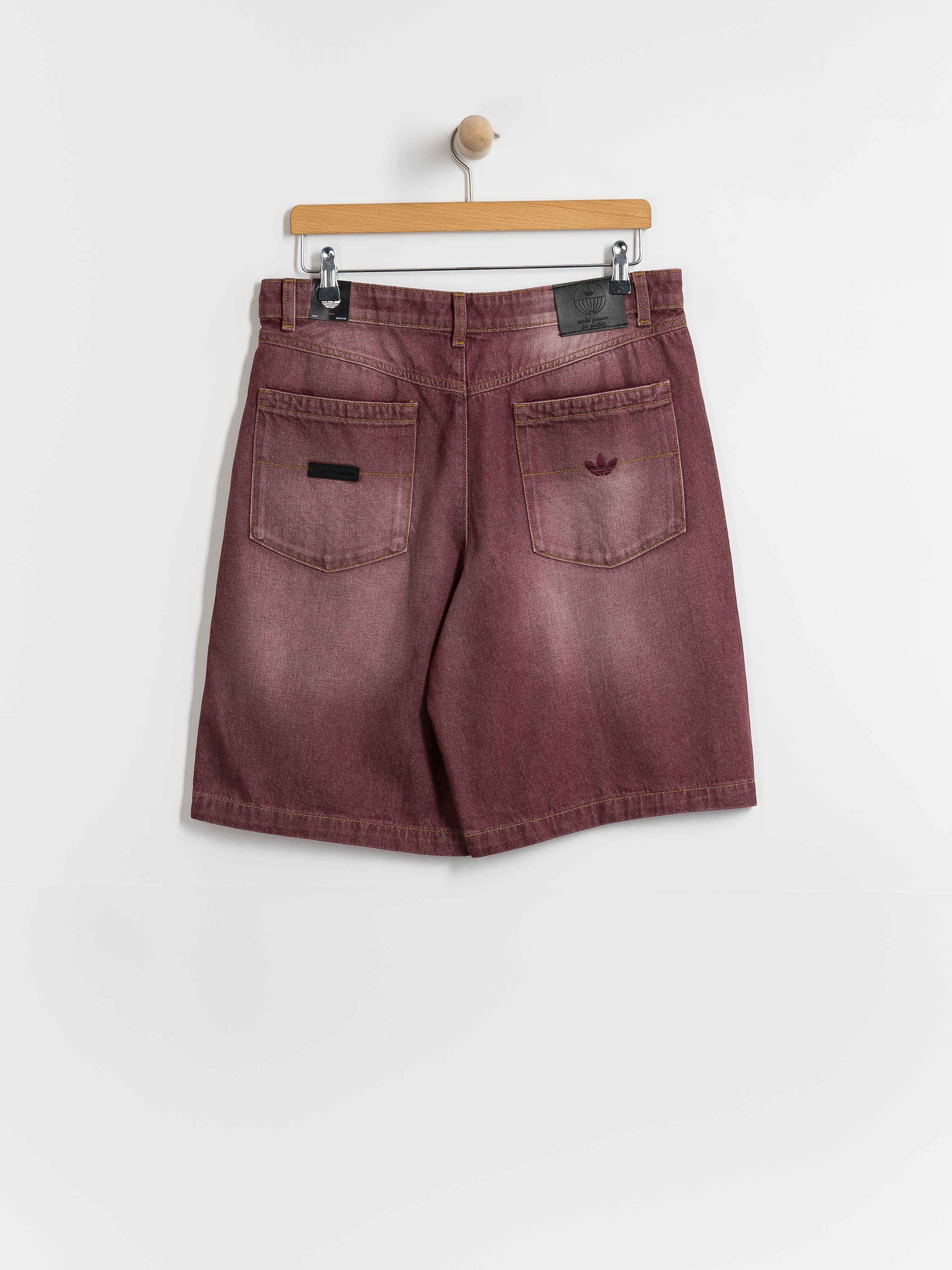 Pantaloni scurți adidas Tyshawn Wd (maroon)