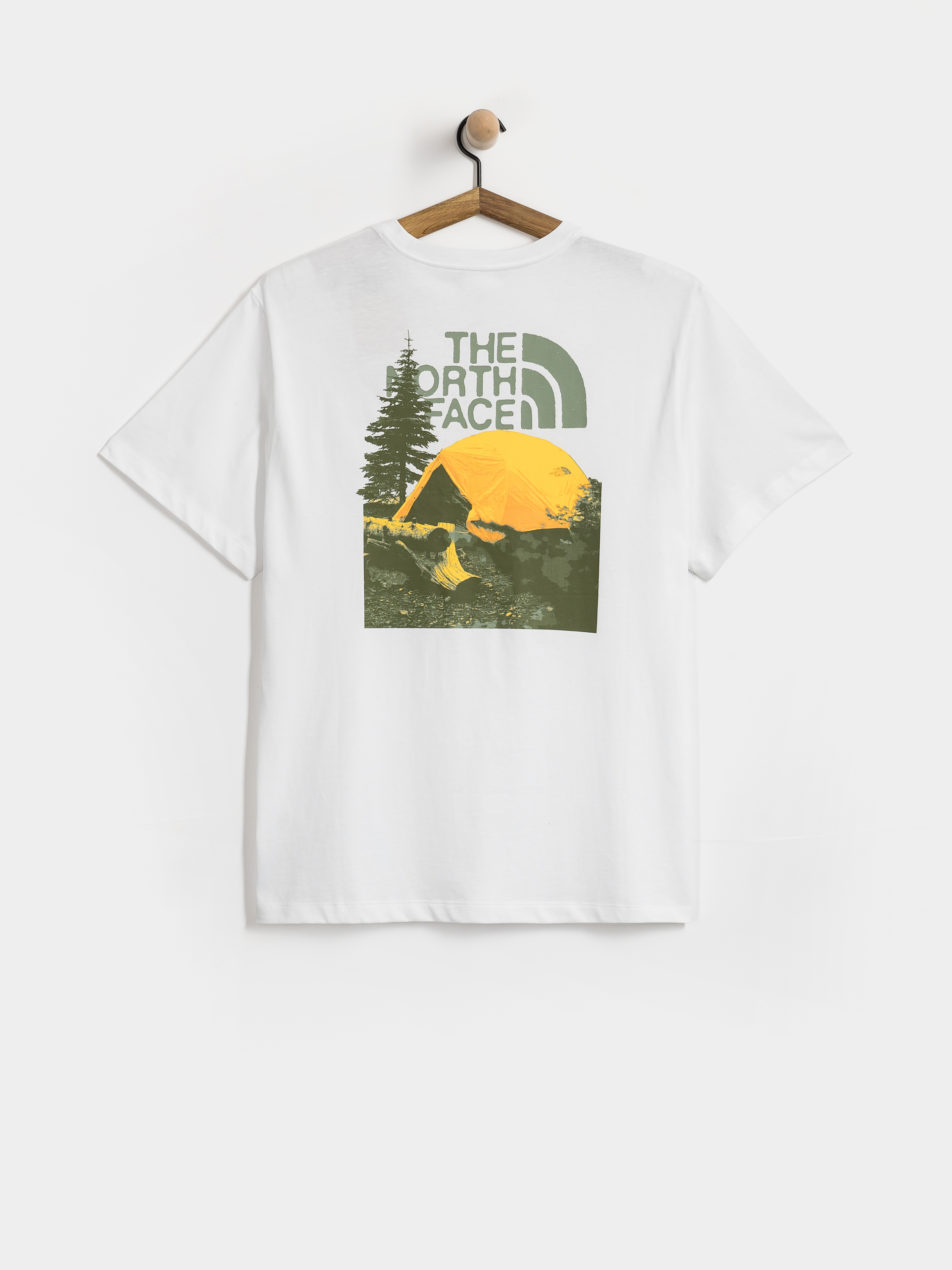 Tricou The North Face Pitch A Tent Relaxed (tnf white)