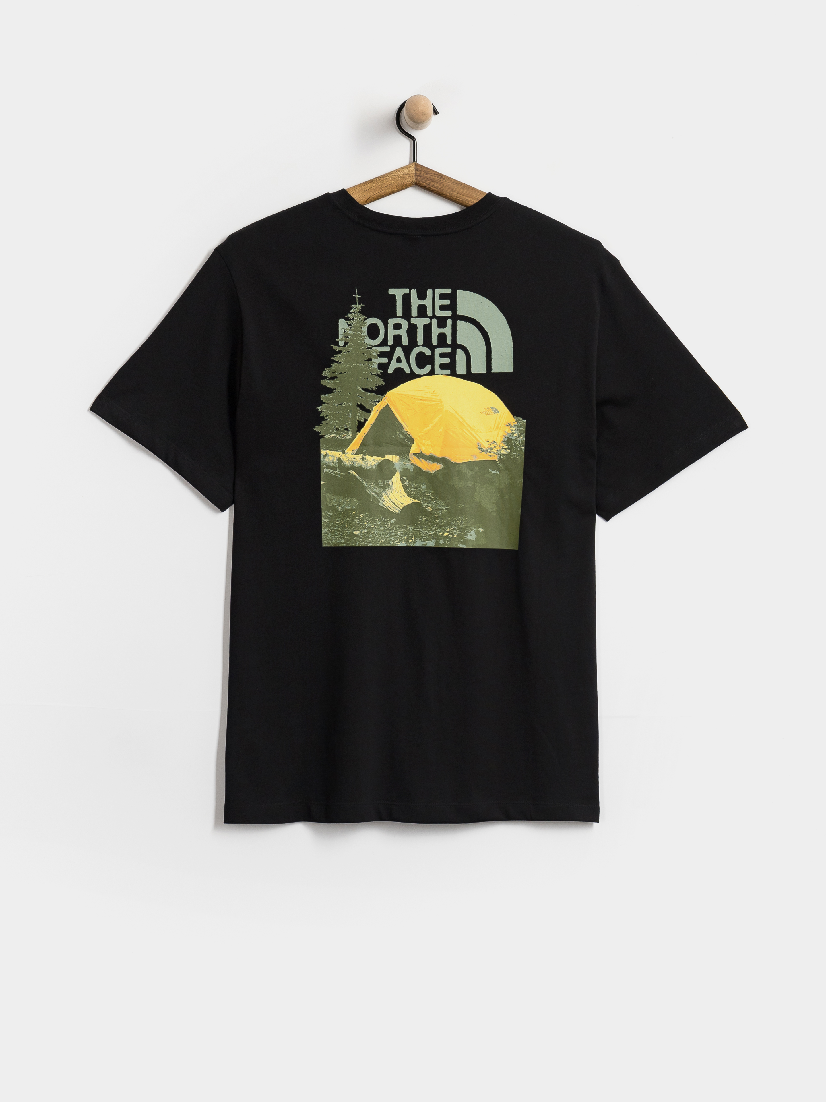 Tricou The North Face Pitch A Tent Relaxed (tnf black)