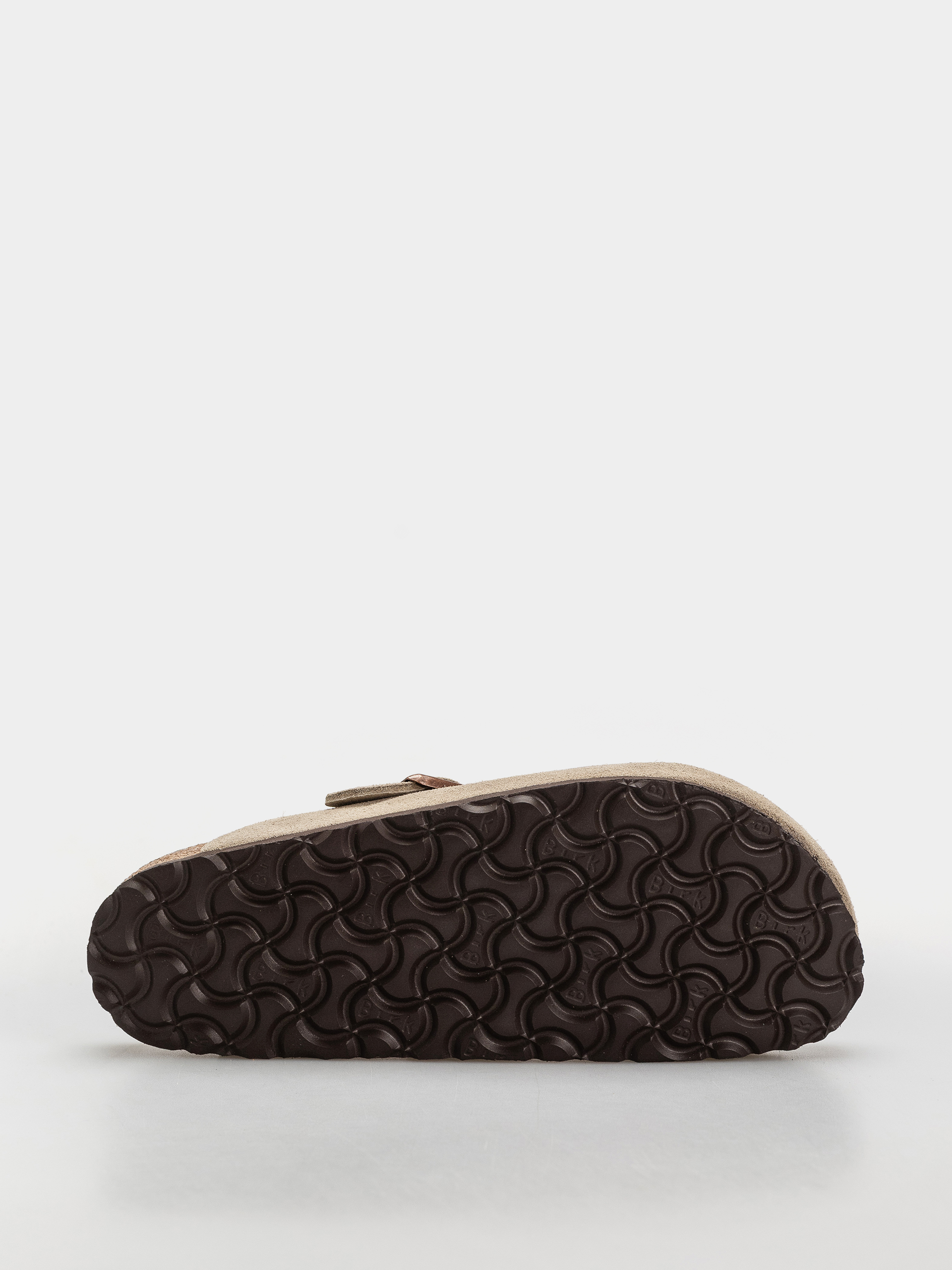 Șlapi Birkenstock Boston Soft Footbed Suede Leather Narrow (taupe)