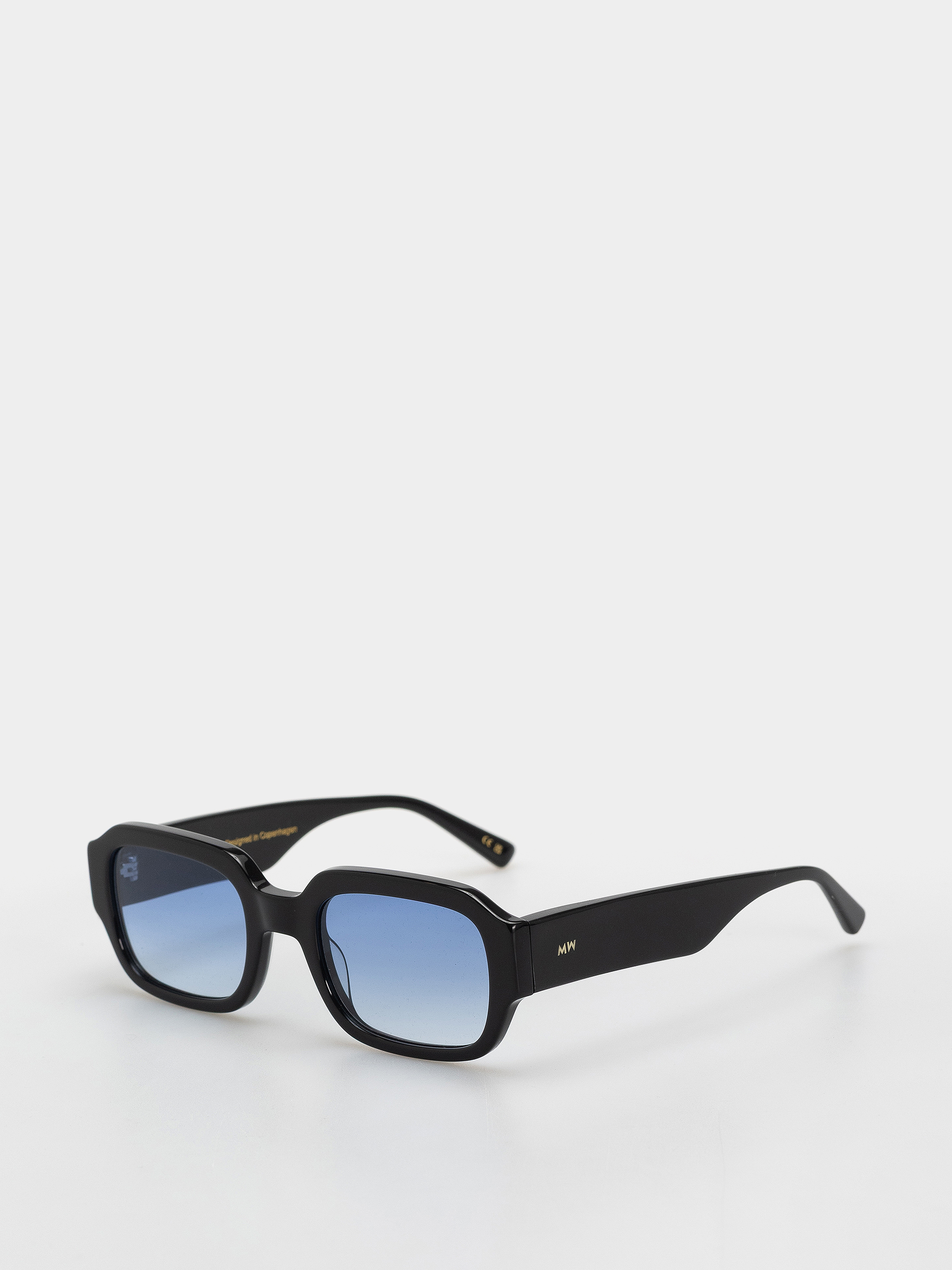 Ochelari de soare MessyWeekend Downey (black/gradient blue)
