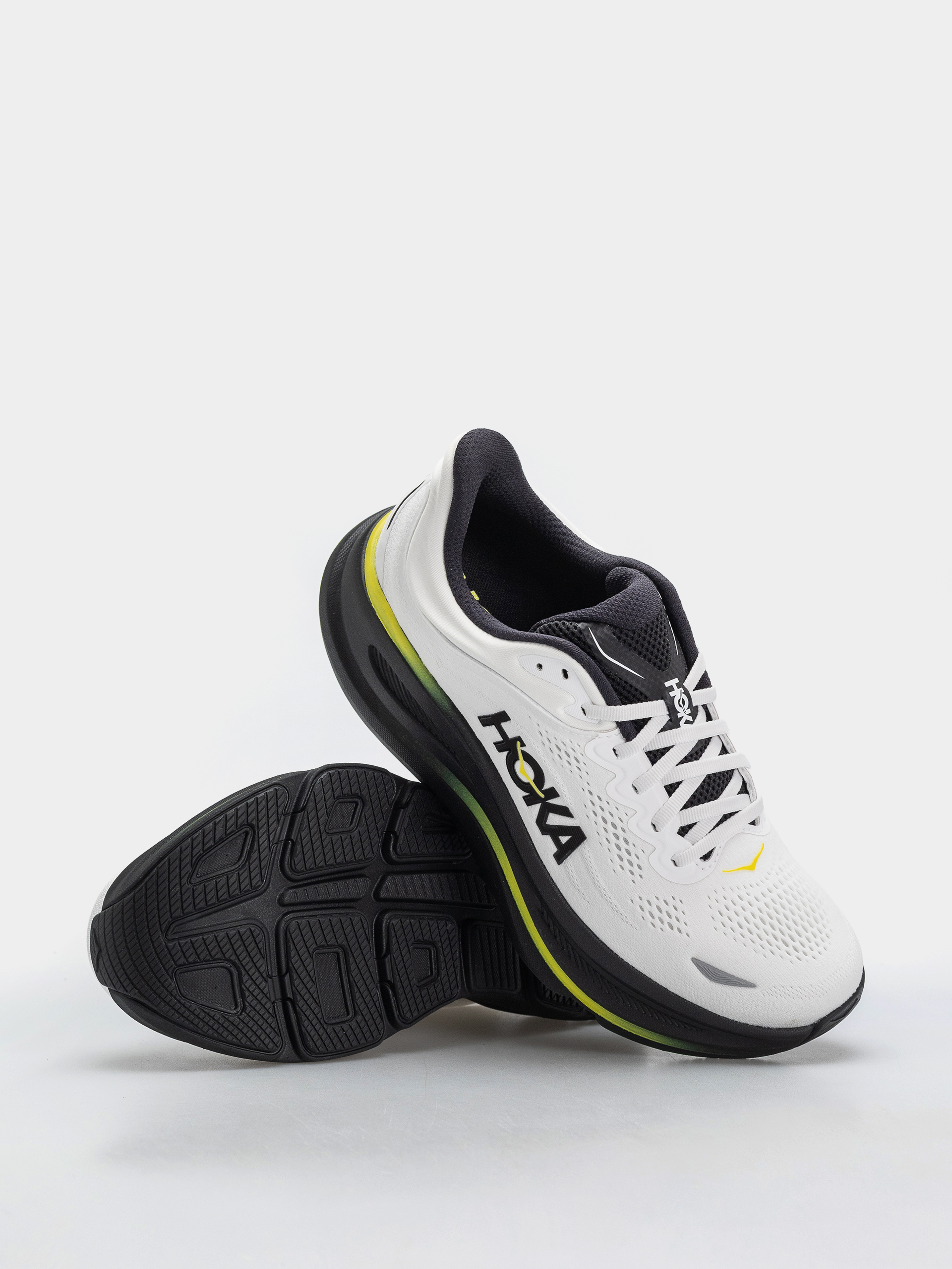 Pantofi Hoka Bondi 9 (white/citrus)