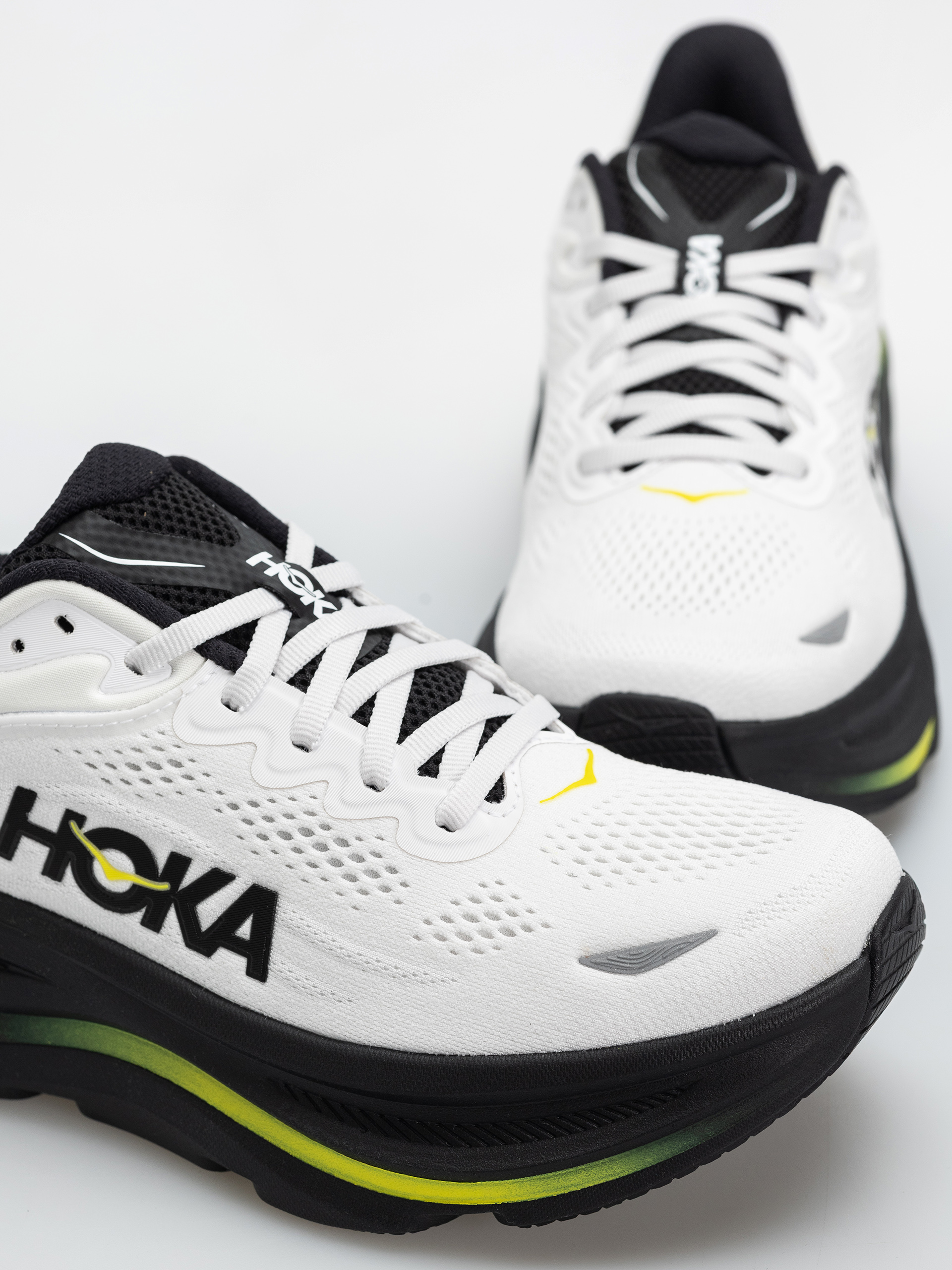 Pantofi Hoka Bondi 9 (white/citrus)