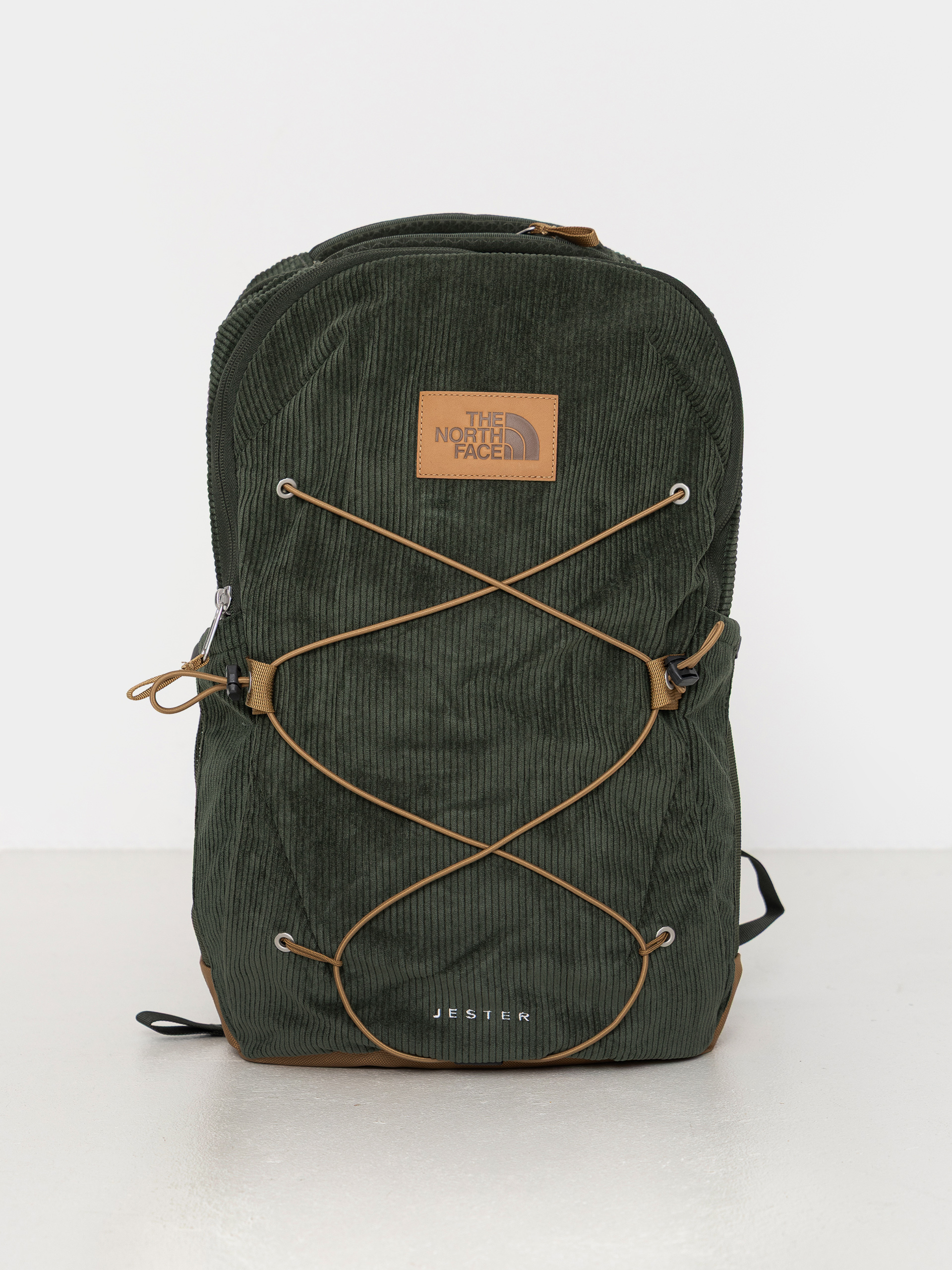 Rucsac The North Face Jester Pro (bottle green/leather br)