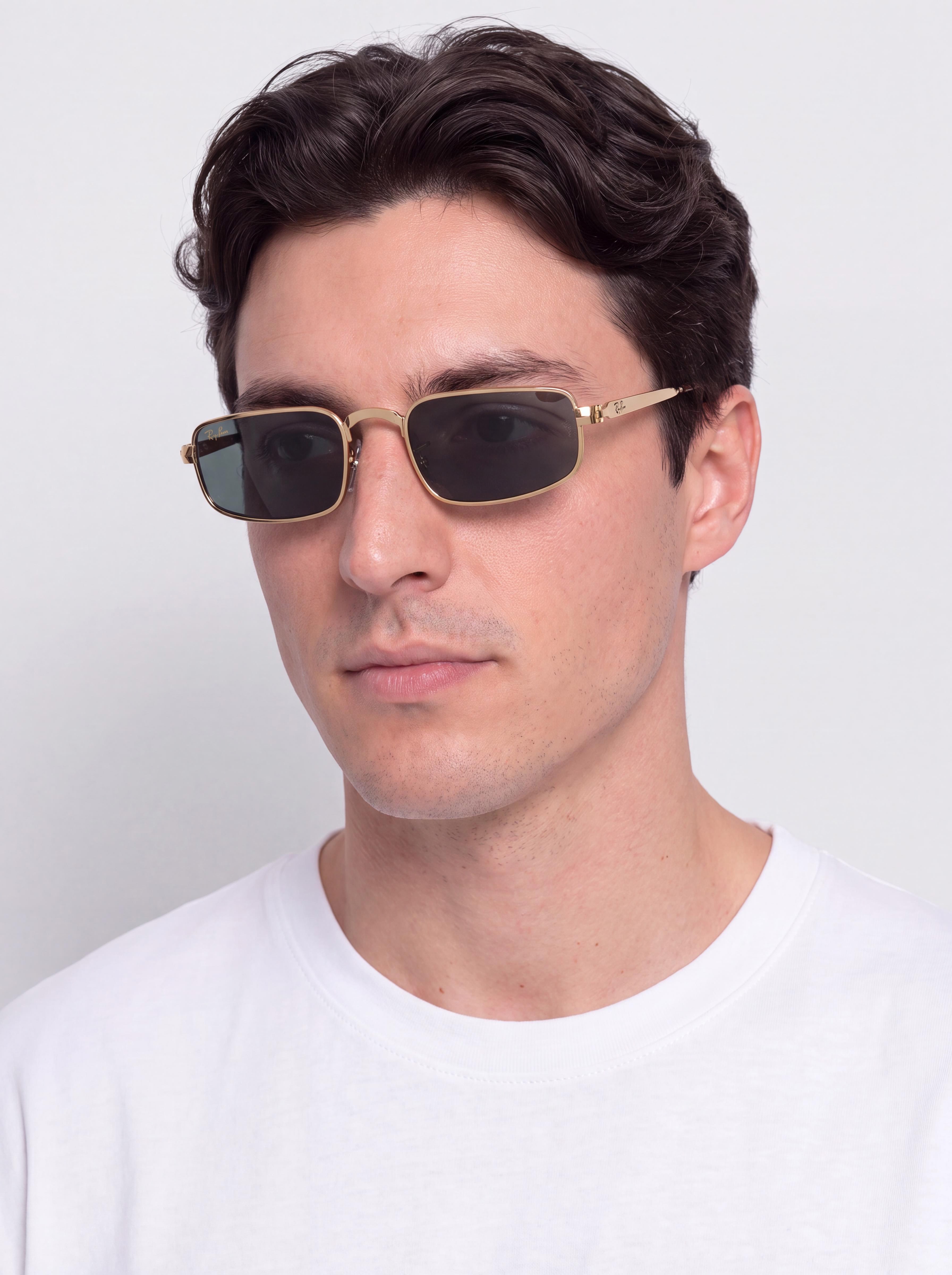 Ochelari de soare Ray-Ban Rb3927 By A$Ap Rocky (polerowany zu0142oto arista/blue)
