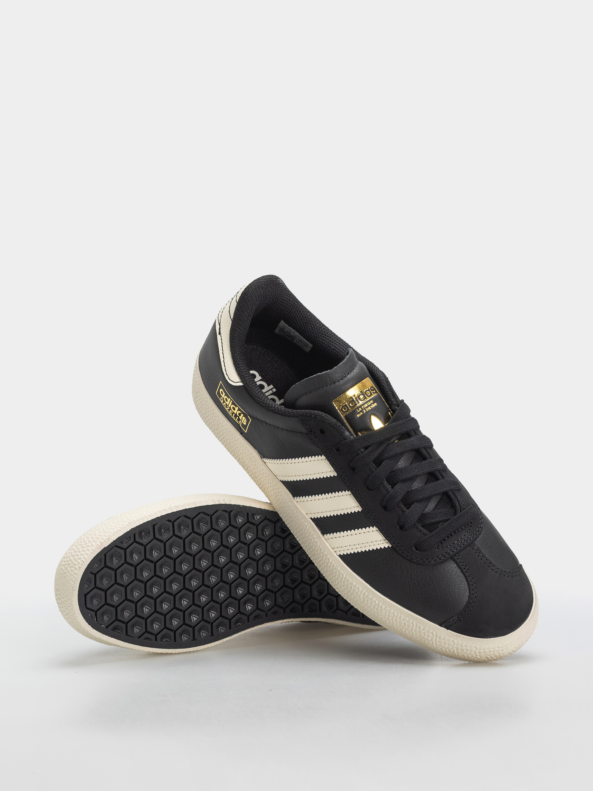 Pantofi adidas Gazelle Adv (cblack/crewht/goldmt)