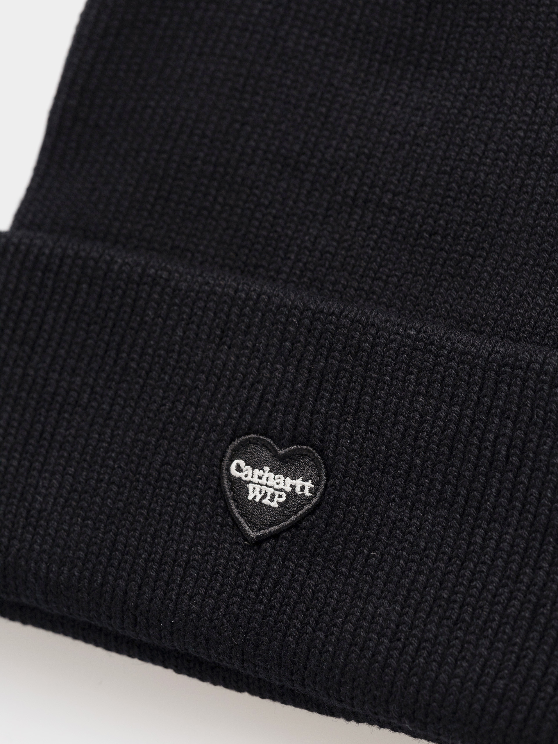Căciulă Carhartt WIP Small Heart (black)